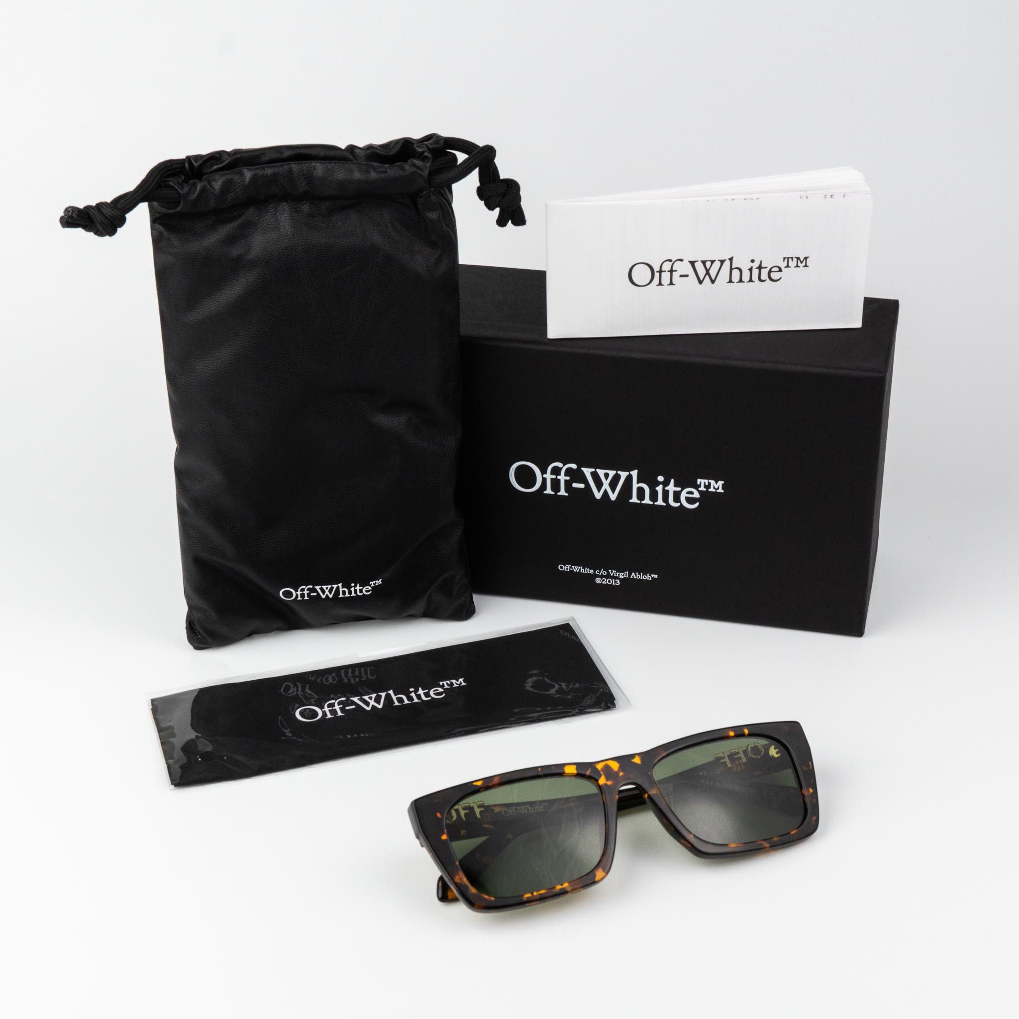 Off-White Off-White ALBANY Men Sunglasses OERI13E 6055 NEW AUTHENTIC Size ONE SIZE - 9 Thumbnail
