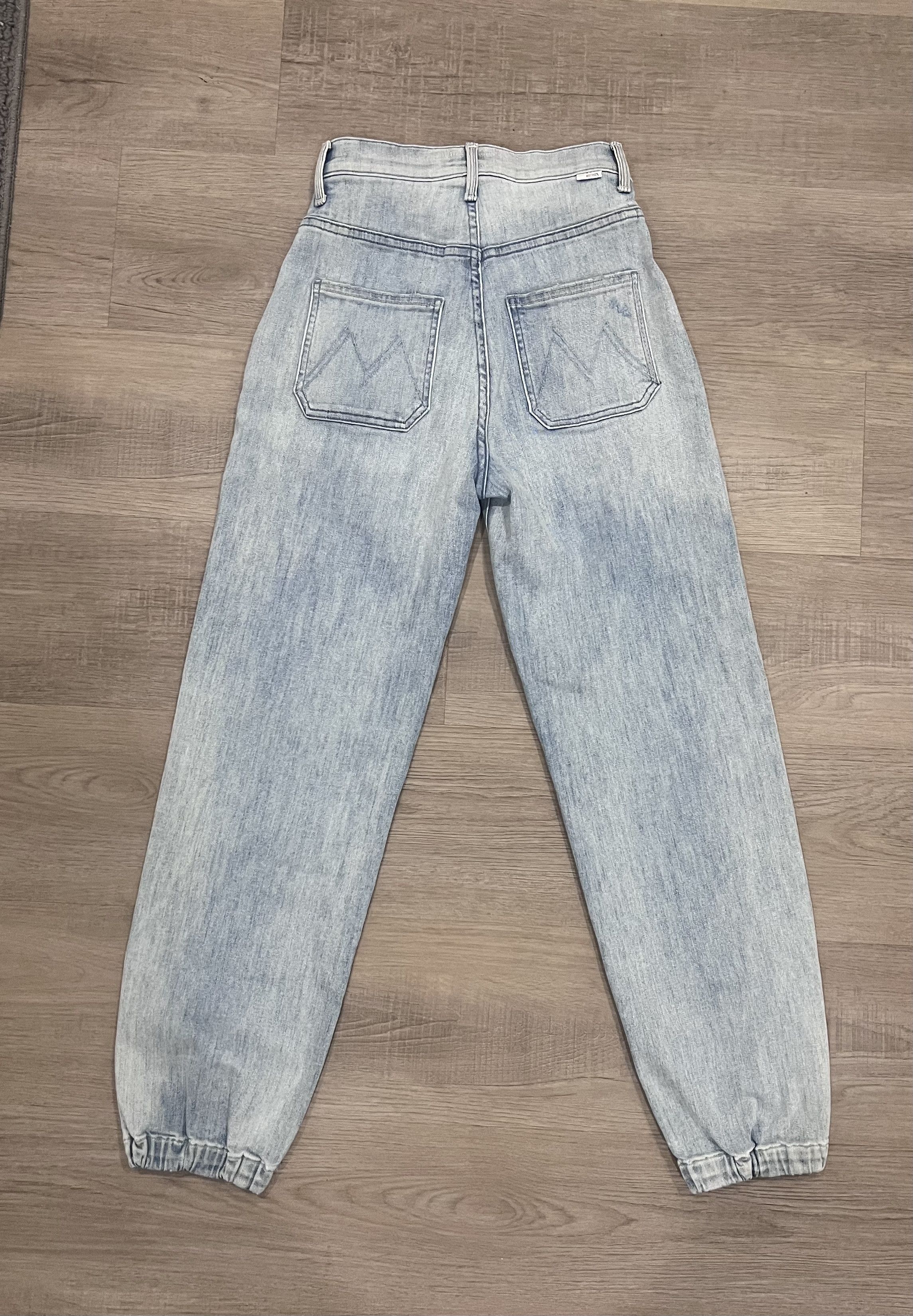 MOTHER Mother The Wrapper Patch Springy Ankle Marrakesh Days Jeans Size 23" - 2 Thumbnail
