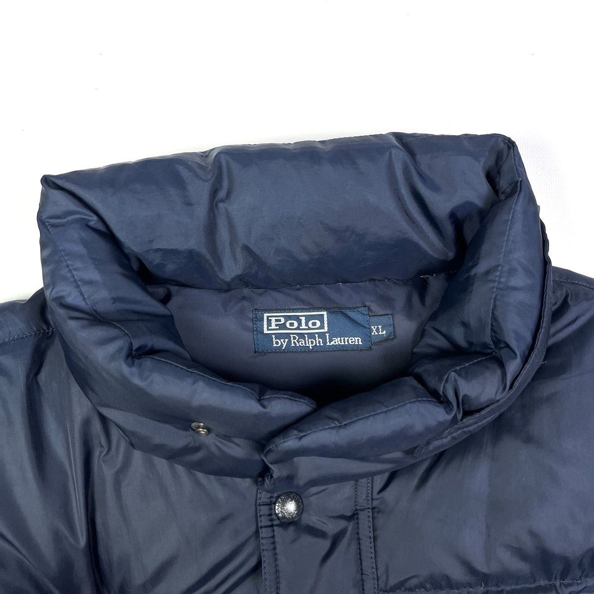 Polo Ralph Lauren × Vintage Polo Ralph Lauren Puffer Jacket Vintage Streetwear Blue Size US L / EU 52-54 / 3 - 5 Thumbnail