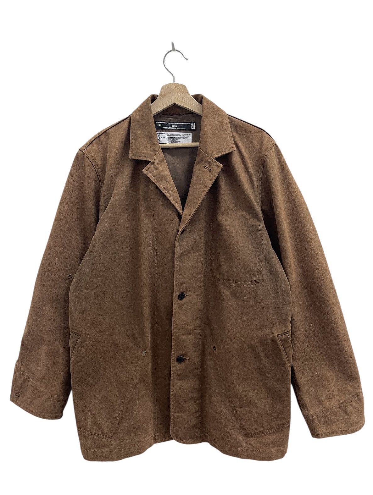 Japanese Brand Japanese Brand Canvas Chore Jacket Size US M / EU 48-50 / 2 - 1 Thumbnail