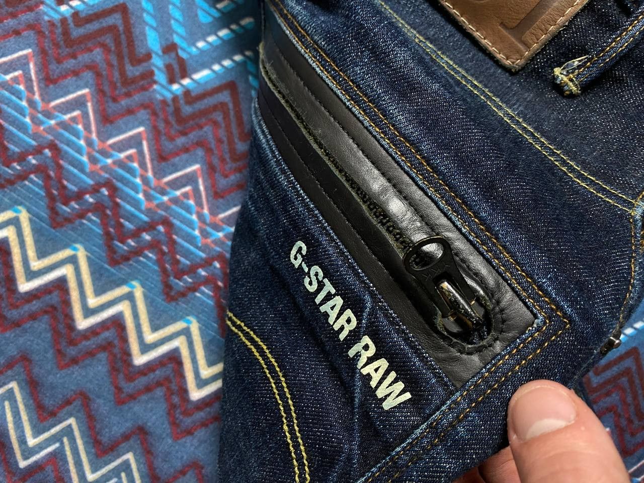 G-Star Vintage Y2K baggy trashed faded grunge g star raw jeans pant Size US 31 - 4 Thumbnail