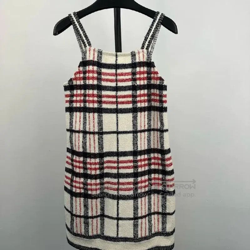 Dior Dior Color Block Cotton Dress in Size L . Size L / US 10 / IT 46 - 1 Thumbnail