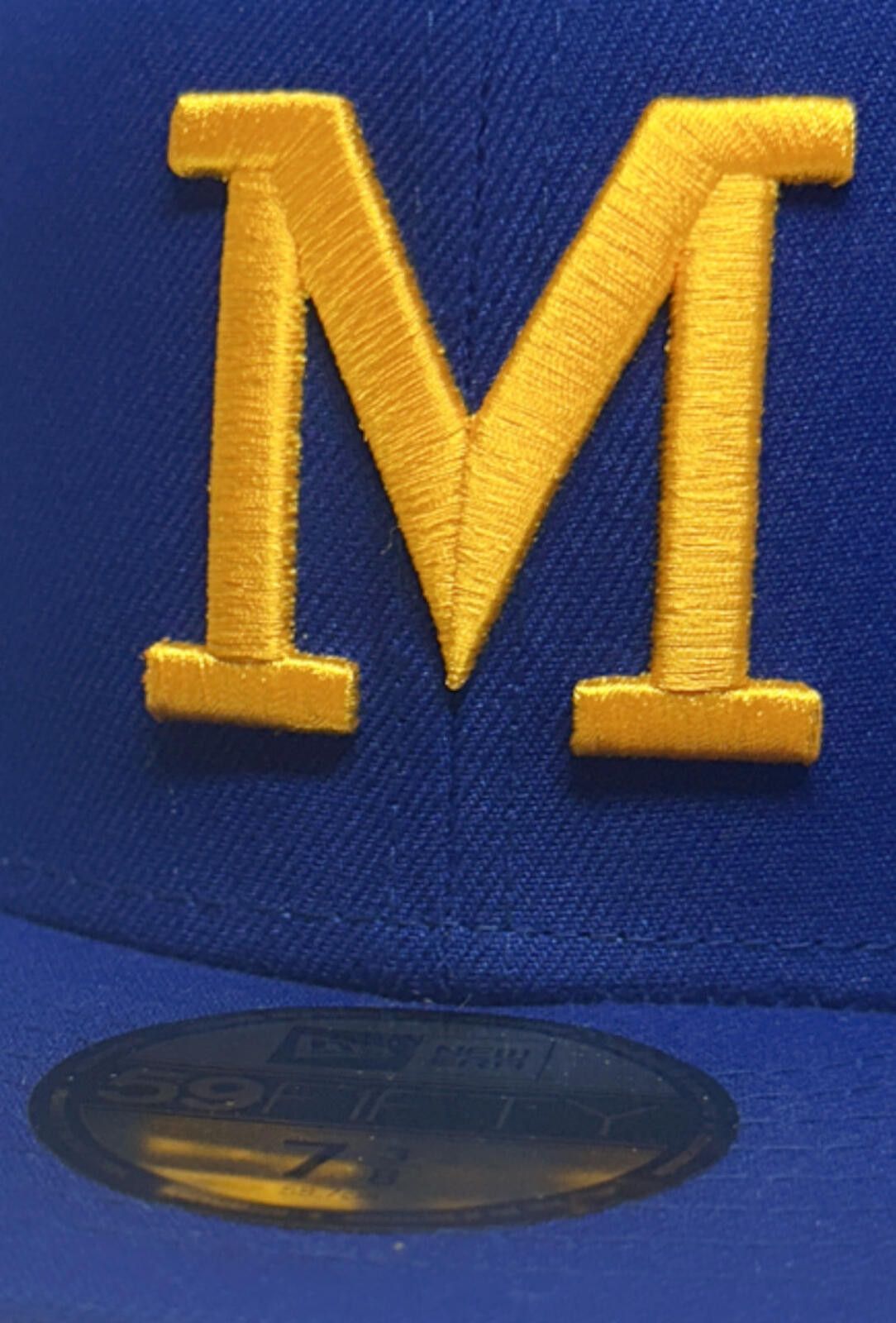 New Era New Era Milwaukee Brewers Old School Logo 59FIFTY 7 3/8 Size ONE SIZE - 5 Thumbnail