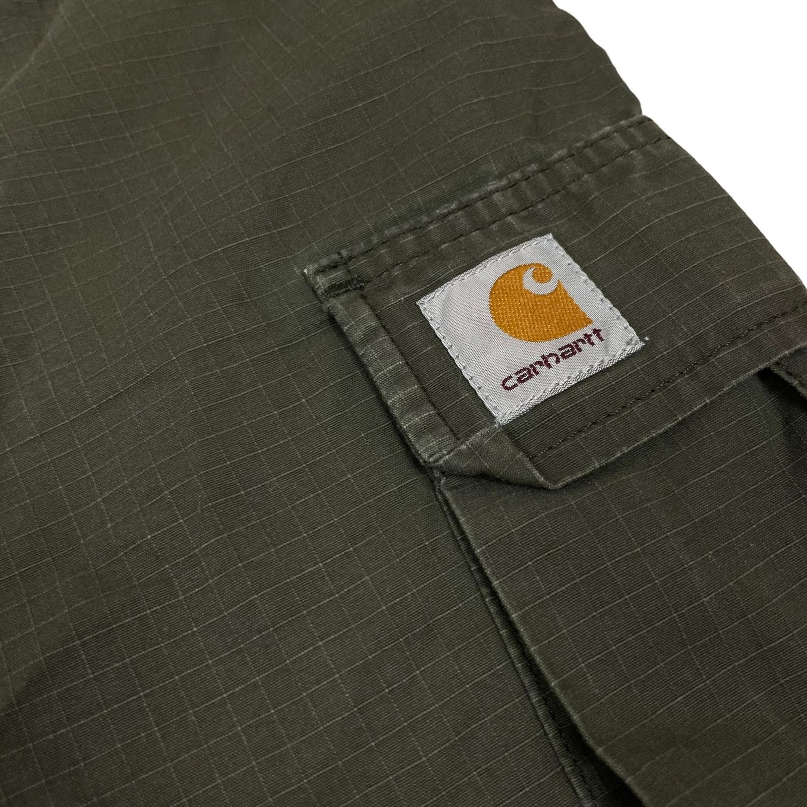 Carhartt Carhartt WIP Men's Olive Green Regular Fit Cargo Shorts 31 Size US 31 - 2 Thumbnail