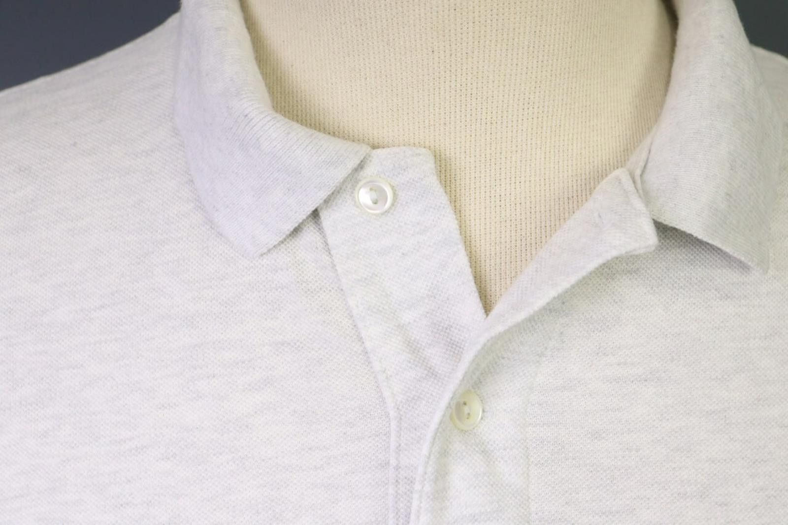 Lacoste Lacoste Classic Fit Gray Short Sleeve Polo Shirt Size 6 / XL Size US XL / EU 56 / 4 - 6 Thumbnail
