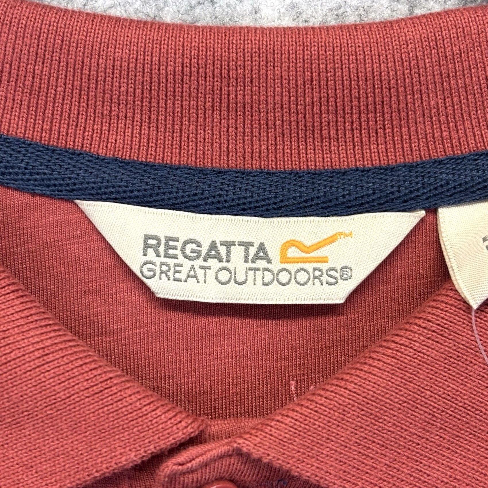 Vintage Regatta Coolweave Polo Shirt Small Mens Red New With Defects Breathable - Short Sleeve Size US S / EU 44-46 / 1 - 7 Thumbnail
