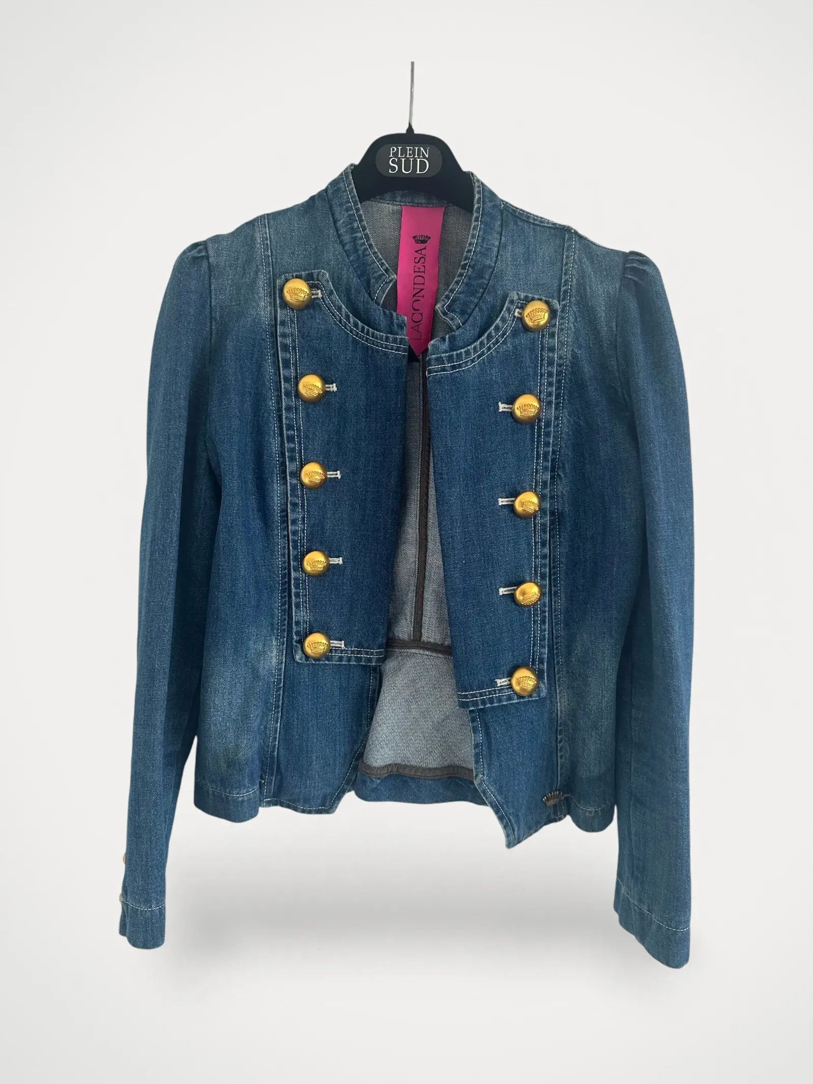 Other La Condesa Figursydd jeans jacka Jacket Size S / US 4 / IT 40 - 1 Thumbnail