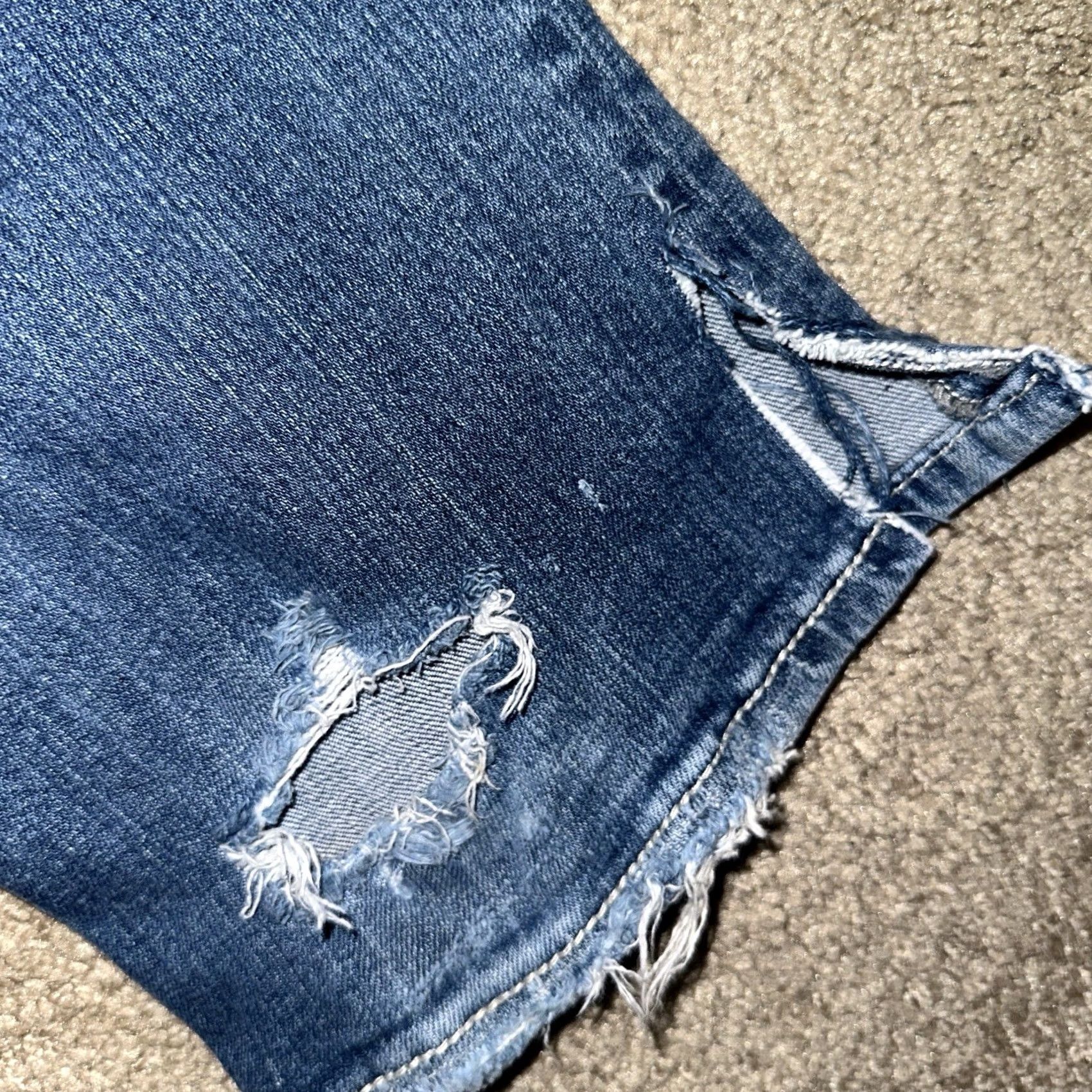 Miss Me VINTAGE Miss Me Jeans 30x32 Bootcut Denim Blue Miss Me Jeans Bootcut Jeans Womens 30x32 Grunge Rhinestone Cowboy 2000s Size 30" / US 8 / IT 44 - 6 Thumbnail