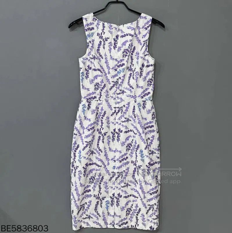 Max Mara MaxMara Floral Print Sheath Dress for Women . Size XXS / US 00 / IT 34 - 2 Thumbnail