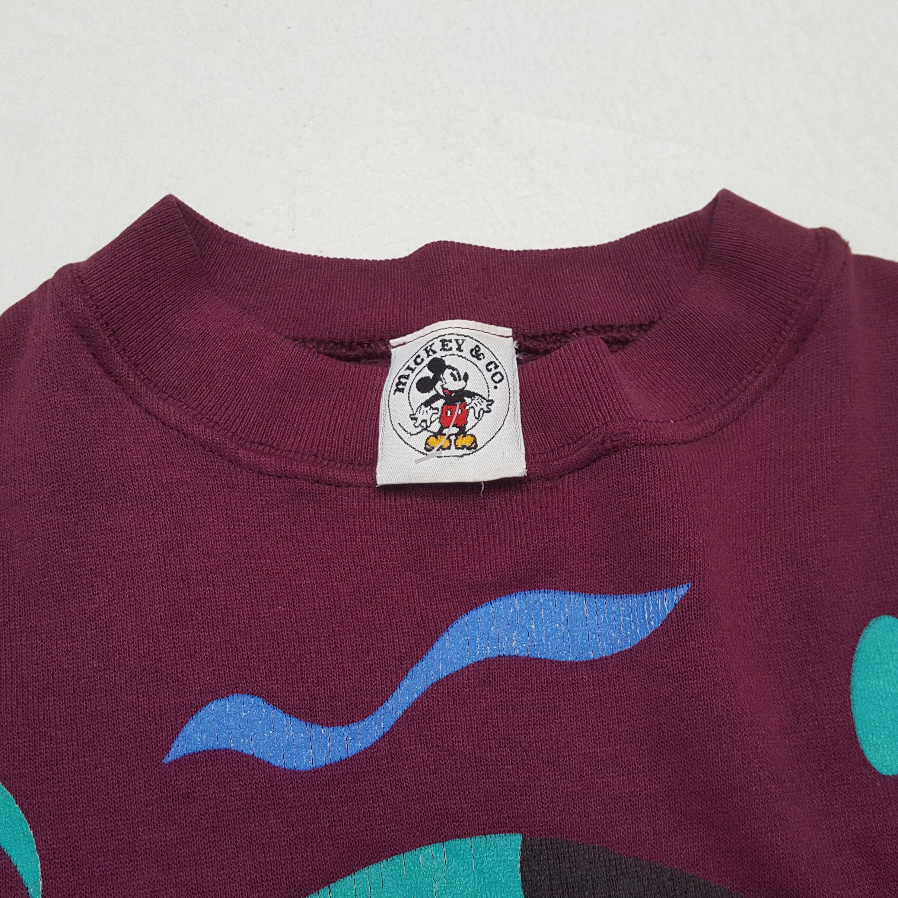 Disney × Mickey Mouse × Vintage MICKEY MOUSE DISNEY Character Vintage Sweatshirt Size US M / EU 48-50 / 2 - 9 Thumbnail