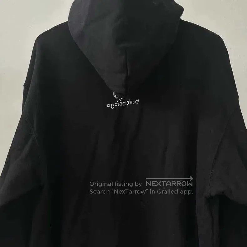 Balenciaga Balenciaga Front and back graffiti letter logo hoodie Size US XS / EU 42 / 0 - 4 Thumbnail