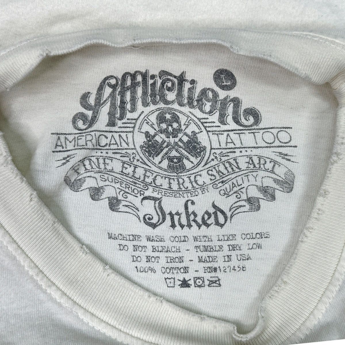 Other Affliction Inked Decompose Distressed Tee Size US L / EU 52-54 / 3 - 4 Thumbnail