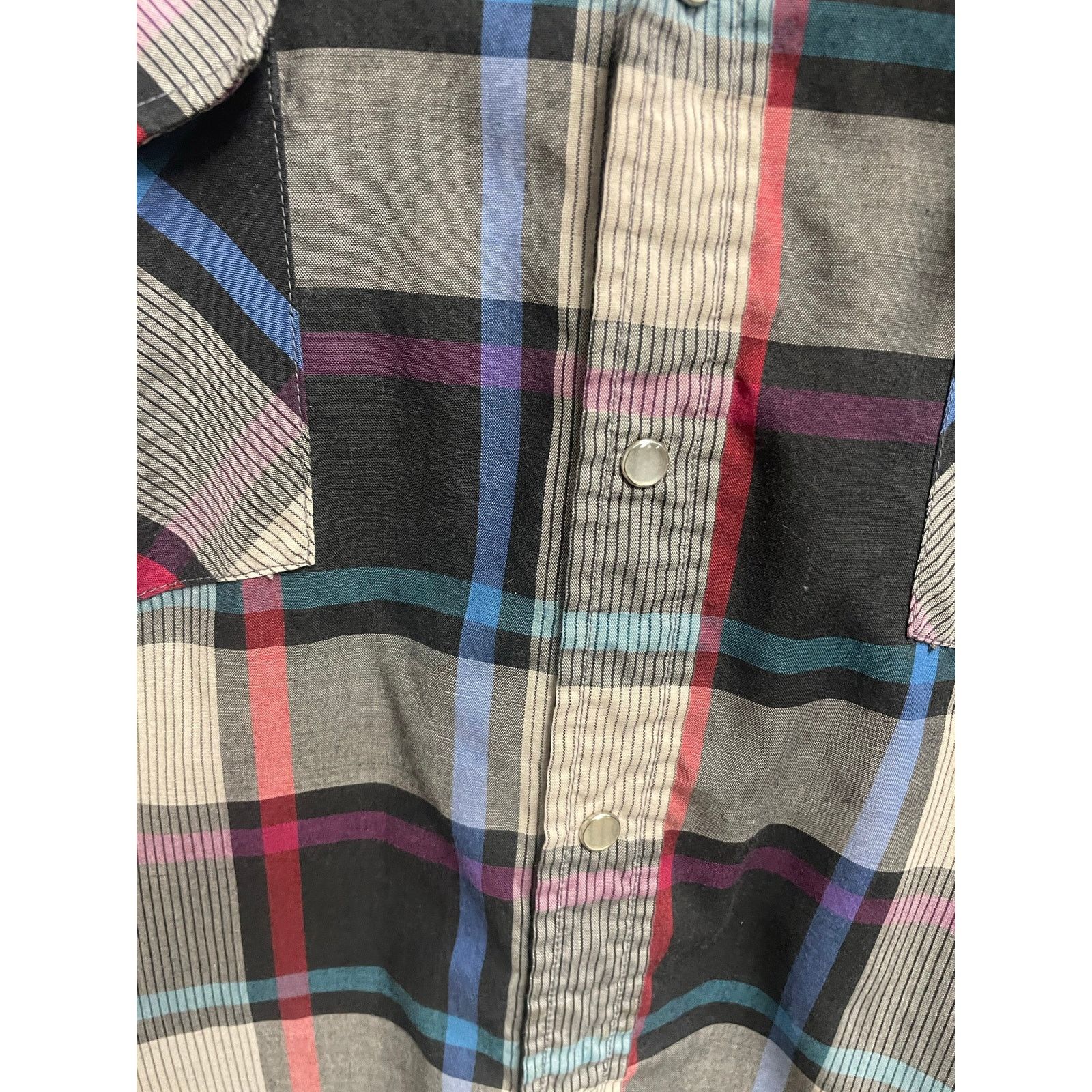 Other Ely Plains Cattleman Plaid Colorful Pearl Snap Western Shirt Size US L / EU 52-54 / 3 - 4 Thumbnail