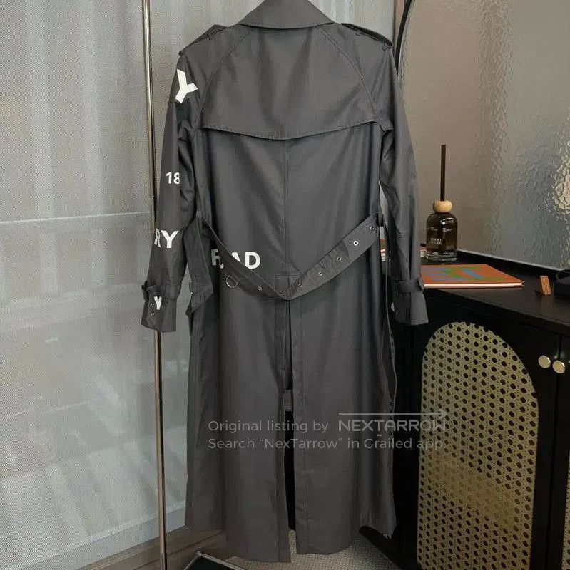 Burberry Burberry Gray Women's Trench Coat Size XS. Size XS / US 0-2 / IT 36-38 - 2 Thumbnail