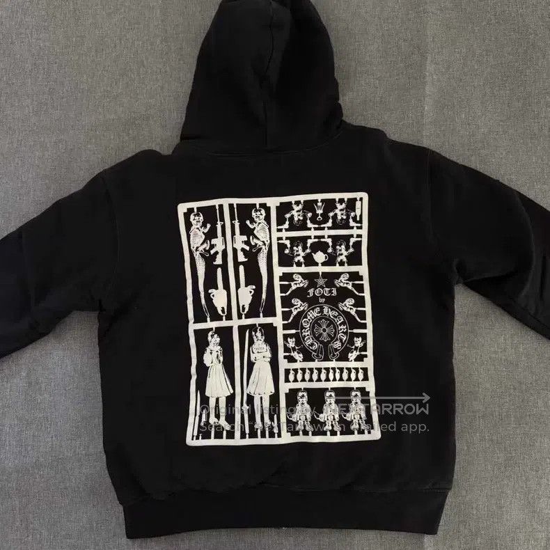 Chrome Hearts CHROME HEARTS Size M Zipper sweater Size US M / EU 48-50 / 2 - 2 Thumbnail