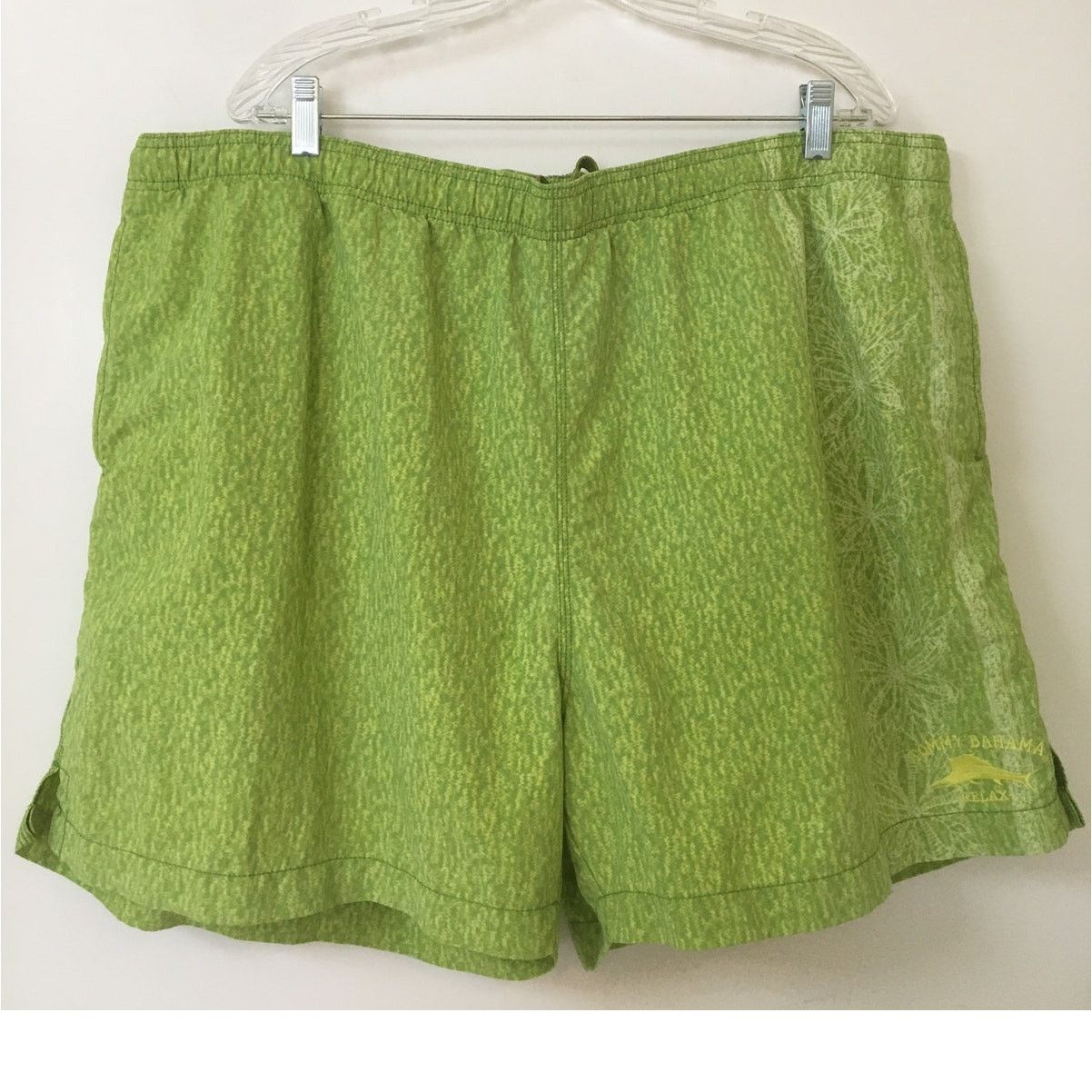 Tommy Bahama Tommy Bahama Relax Green & Yellow XXL Swim Trunks Shorts Size US 43 - 1 Thumbnail