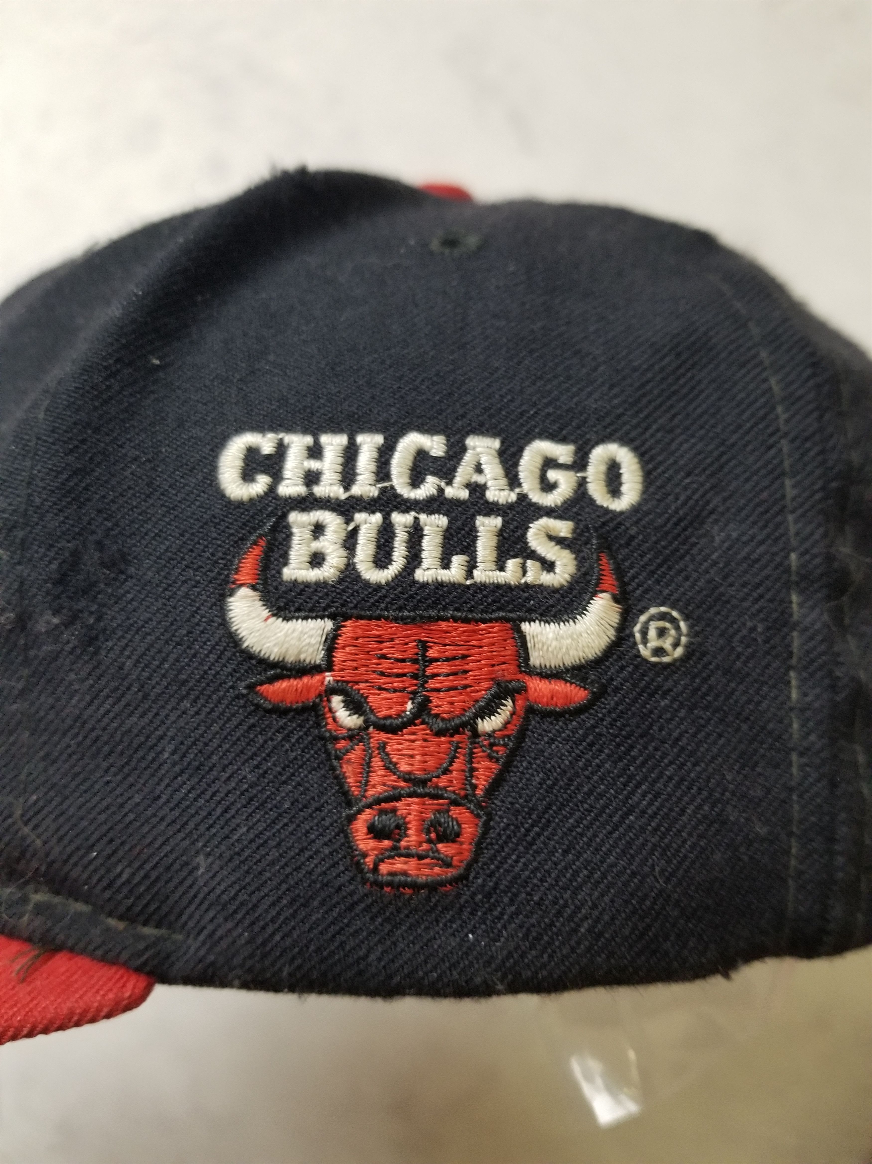 Starter Vintage Chicago Bulls Hat Starter Arch Snapback NBA Wool Cap Size ONE SIZE - 7 Thumbnail