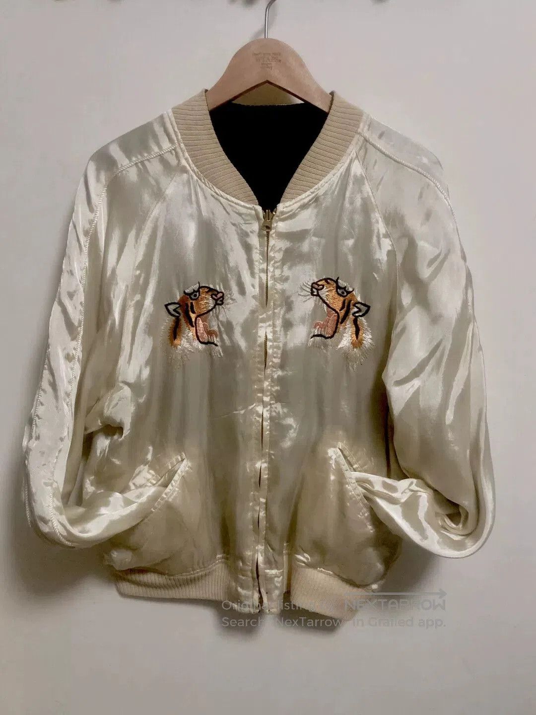 Warehouse & Co. vintage embroidered bomber jacket with dual sides. Size US L / EU 52-54 / 3 - 3 Thumbnail