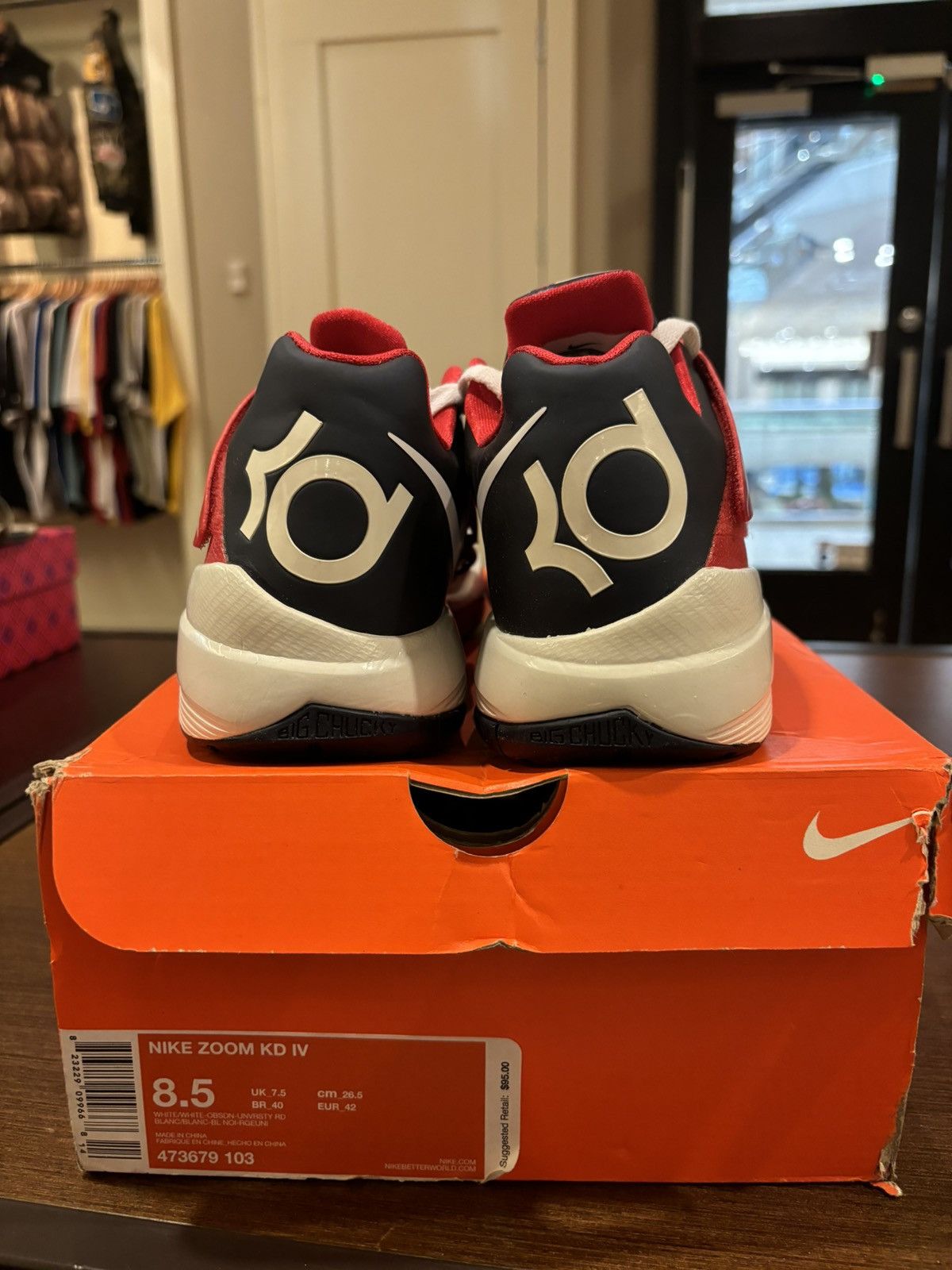 Nike Nike KD IV USA Size US 8.5 / EU 41-42 - 6 Thumbnail