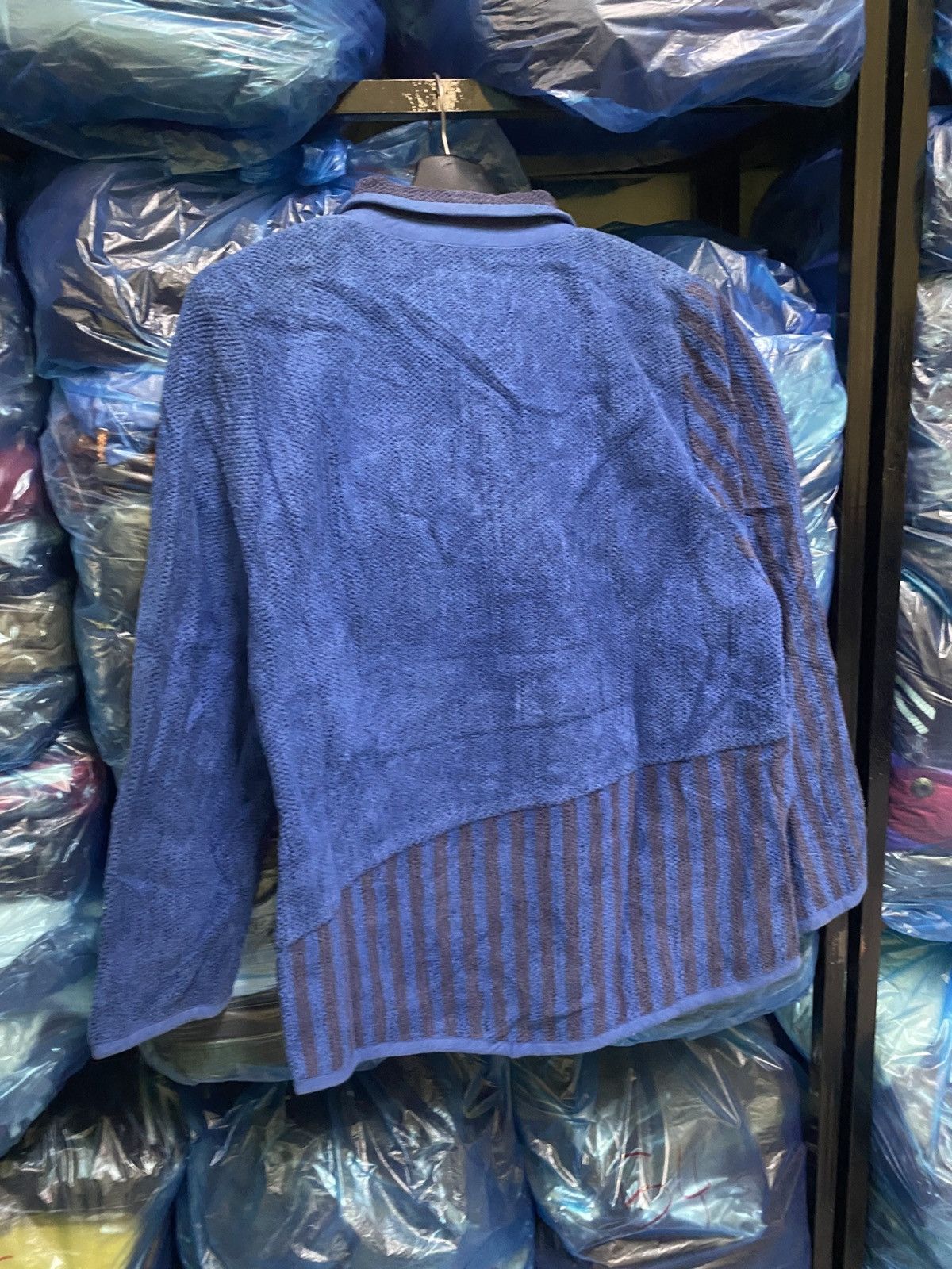 Indigo VINTAGE UNICA FASHION MADE IN FINLAND BLUE INDIGO JACKET Size US M / EU 48-50 / 2 - 9 Thumbnail