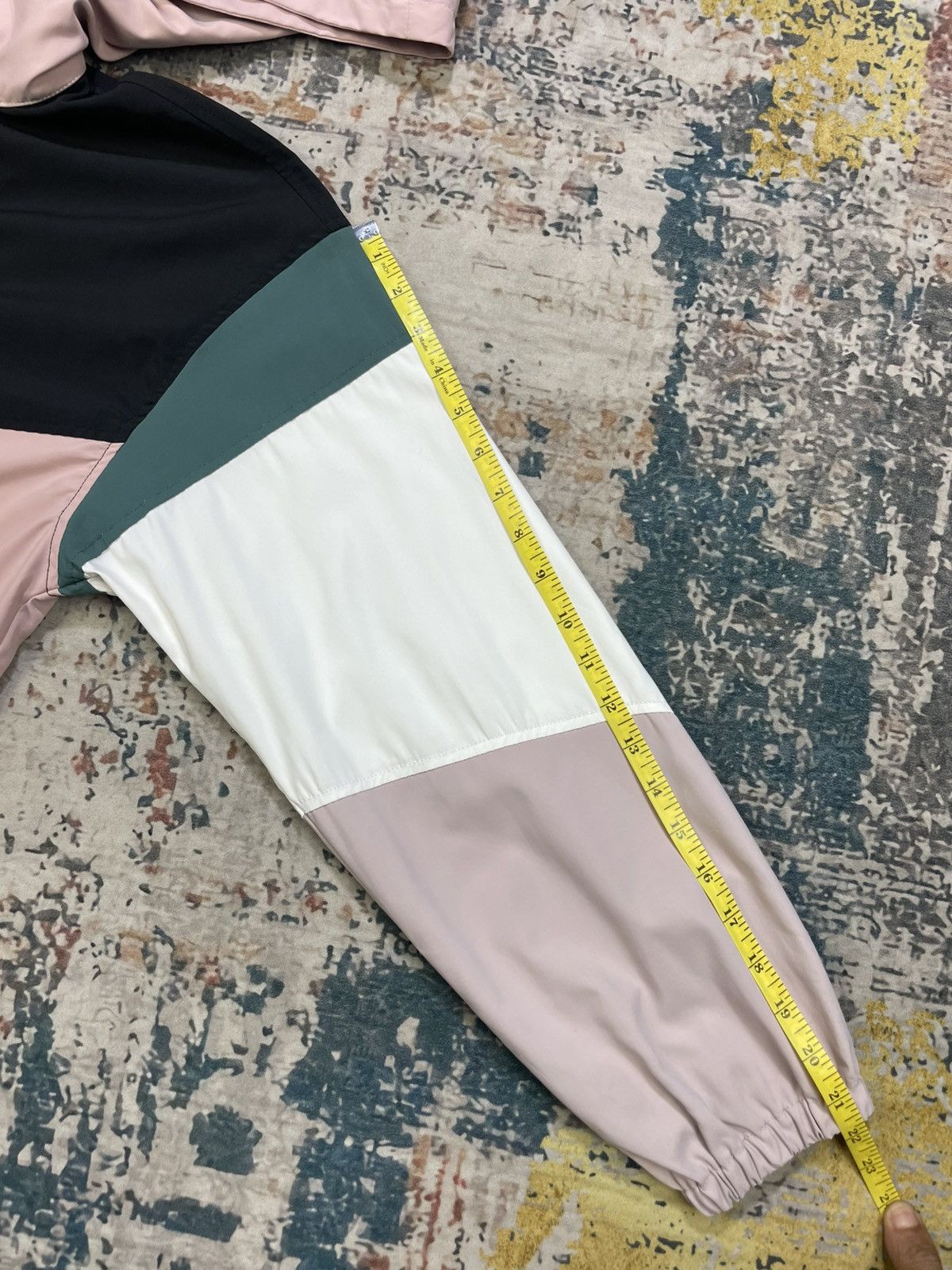 Nicole Club Nicole Club 179/WG Colorblock Hooded Windbreaker Jacket Size XS / US 0-2 / IT 36-38 - 10 Thumbnail