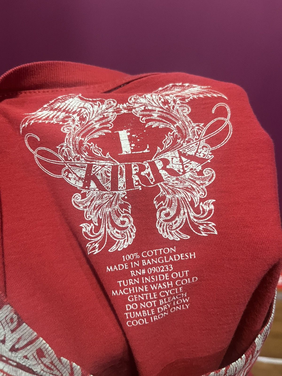 Kirra Red kirra graphic tee Size US L / EU 52-54 / 3 - 5 Thumbnail
