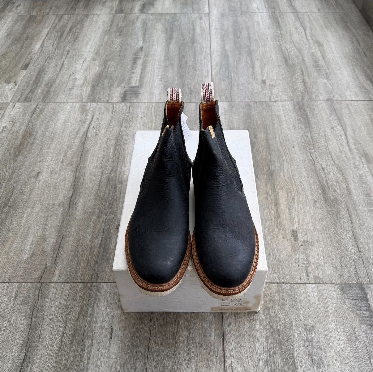 Visvim VISVIM GORNERGRAT MID-FOLK Swedish cowhide Chelsea boots Size US 8 / EU 41 - 1 Thumbnail