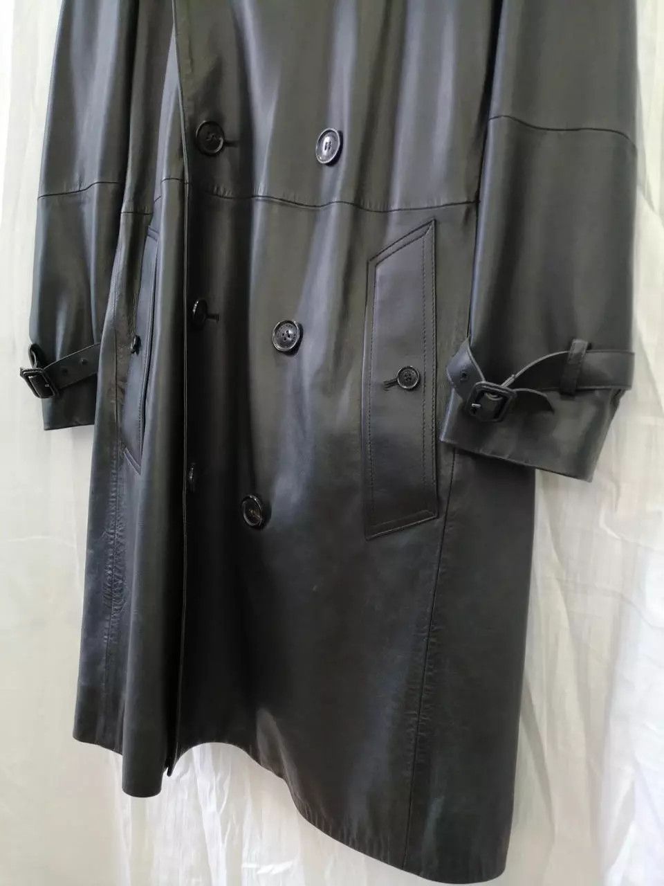 Burberry Burberry 8002548 Lamb Leather Coat Size US S / EU 44-46 / 1 - 4 Thumbnail