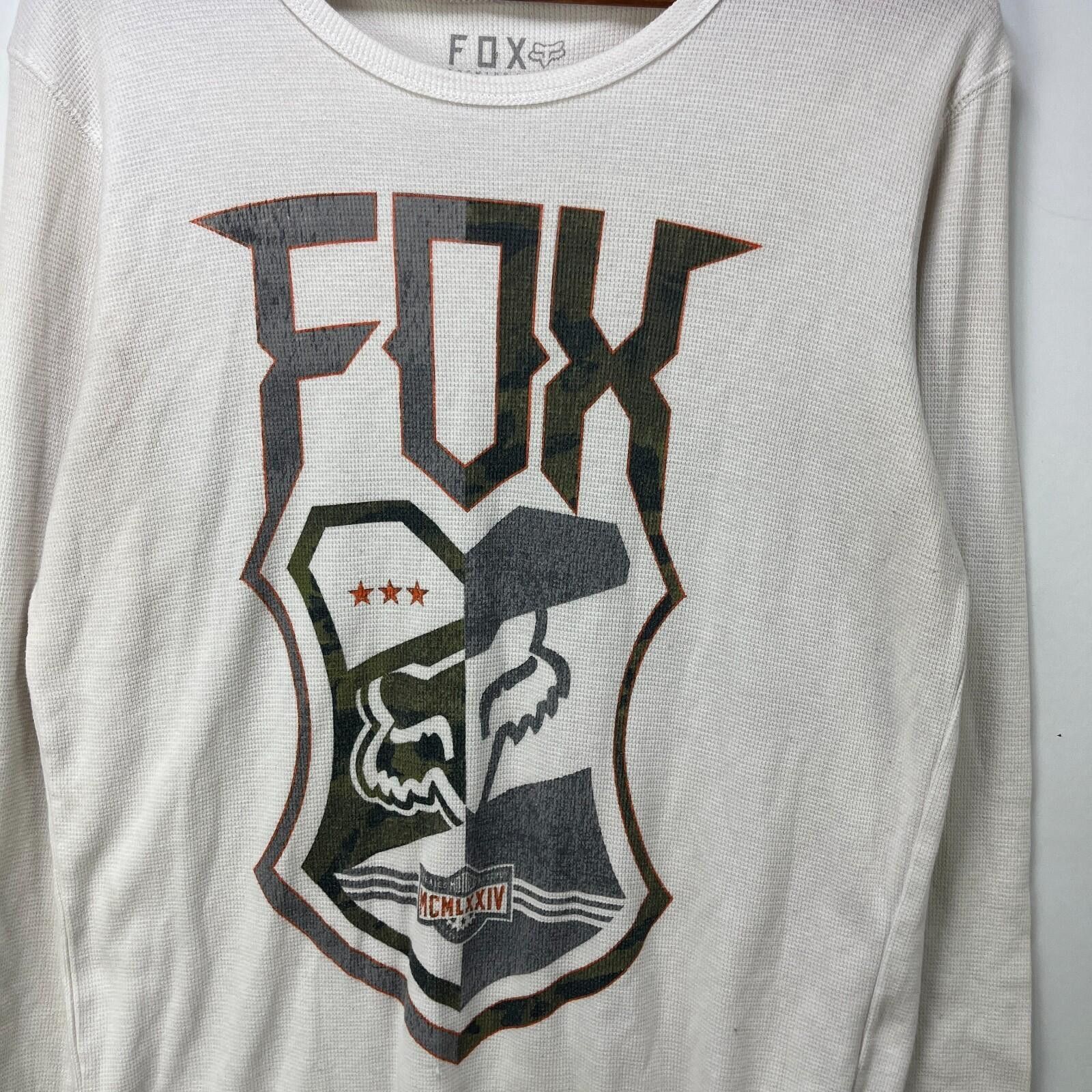 Fox Racing Vintage Fox Thermal Racing Long Sleeve Shirt Large Size US L / EU 52-54 / 3 - 2 Thumbnail