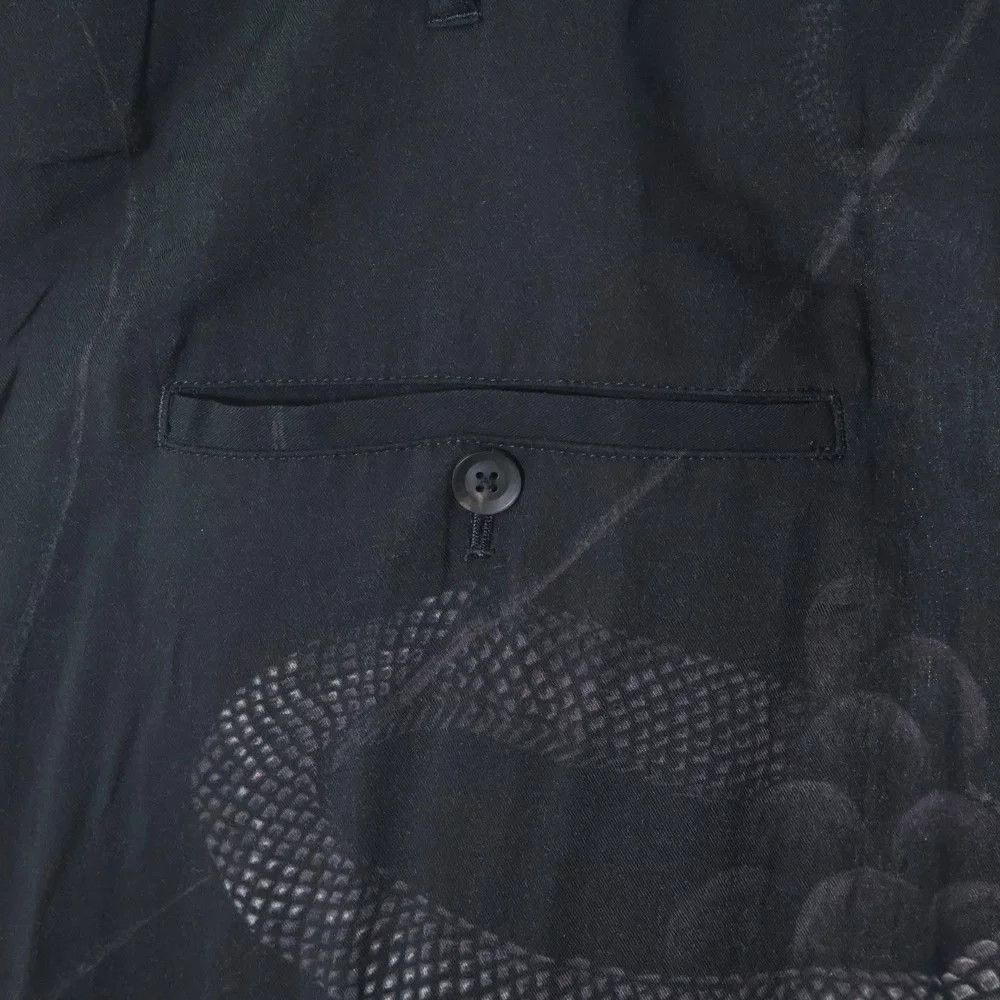 Yohji Yamamoto Yohji Yamamoto // 19AW Printed Rayon Wide Pants Size US 44 / EU 60 - 6 Thumbnail
