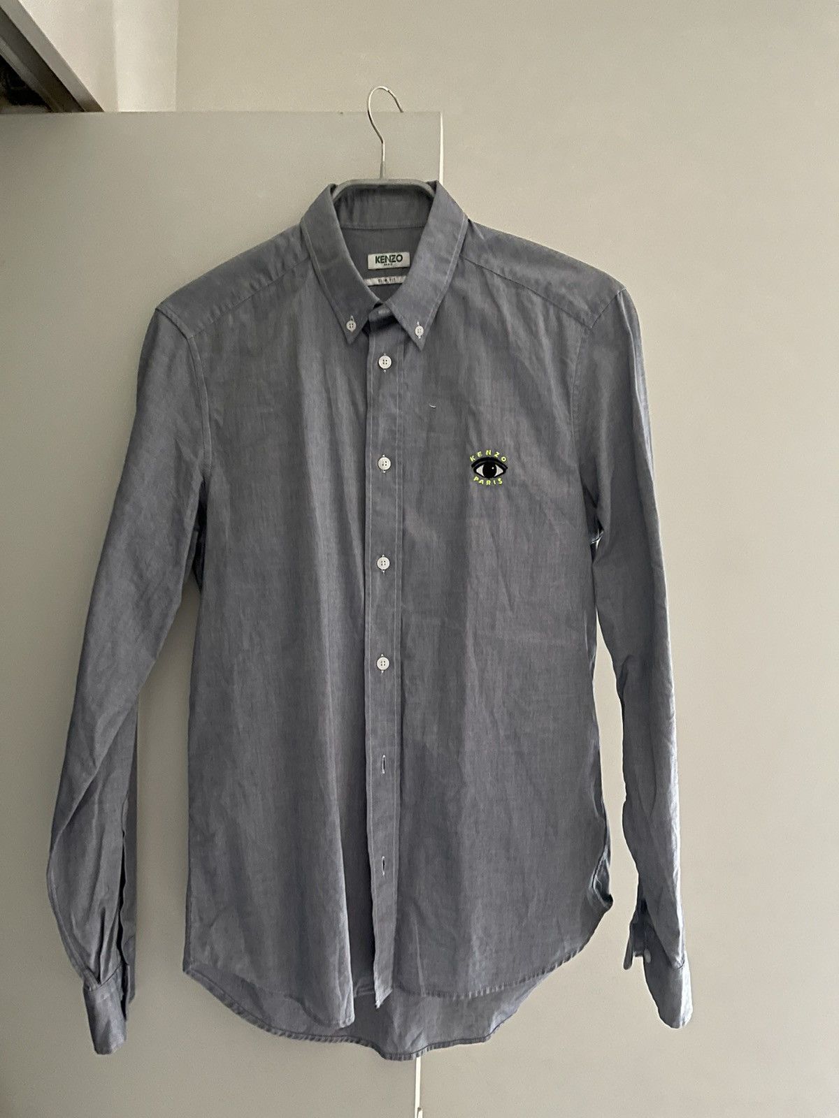 Kenzo Kenzo Button Down Small Eye Shirts Size US M / EU 48-50 / 2 - 1 Thumbnail