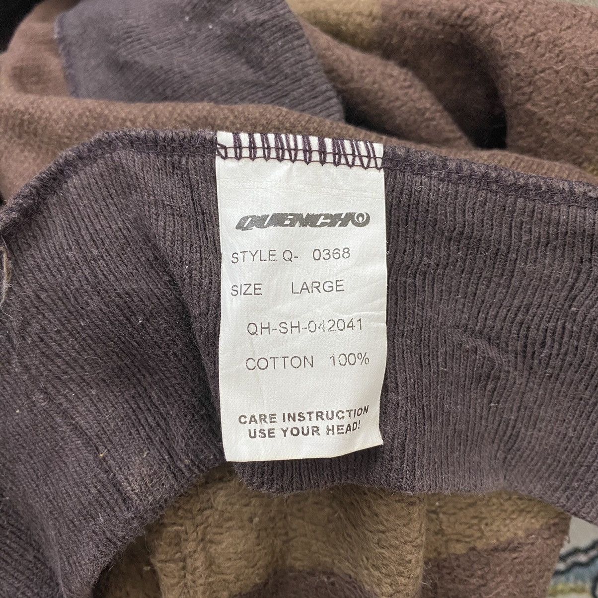 Japanese Brand QUENCH Japanese Brand Stripes Embroidered Brand Brown Size US L / EU 52-54 / 3 - 4 Thumbnail