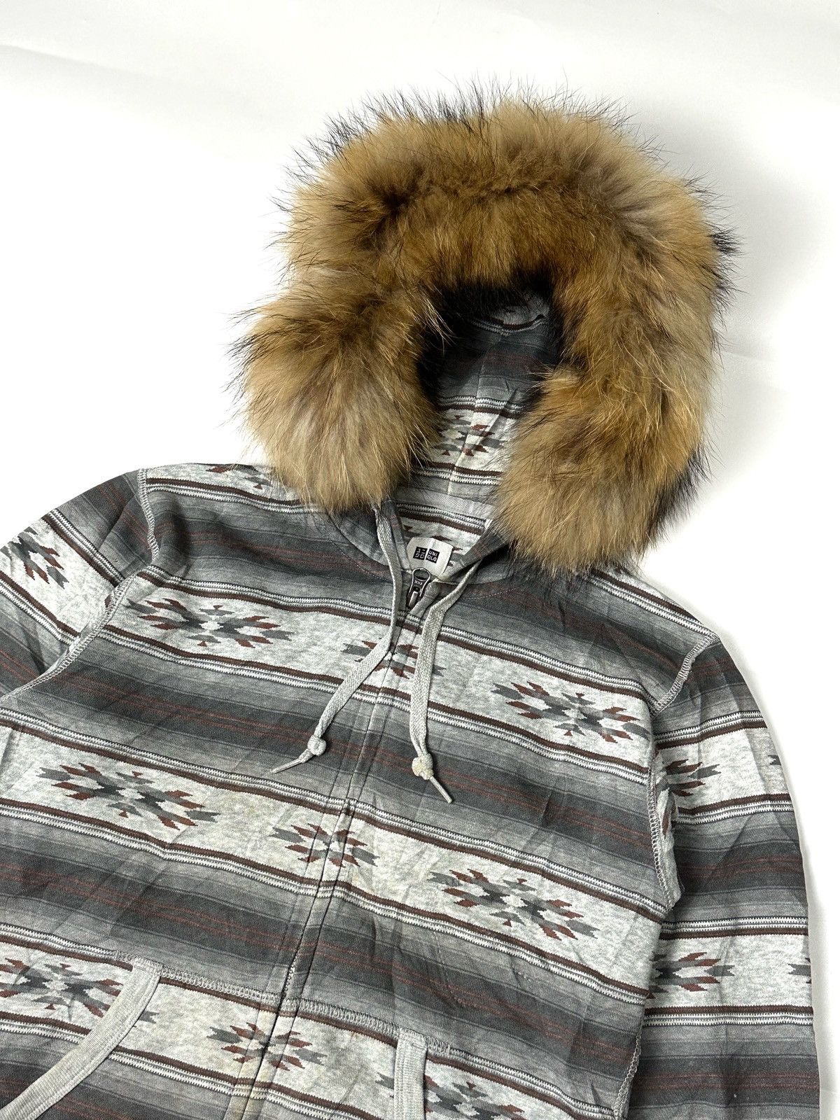 Hysteric Glamour × If Six Was Nine × Japanese Brand Navajo Fur Ziphoodie Style Uniqlo Size US S / EU 44-46 / 1 - 5 Thumbnail