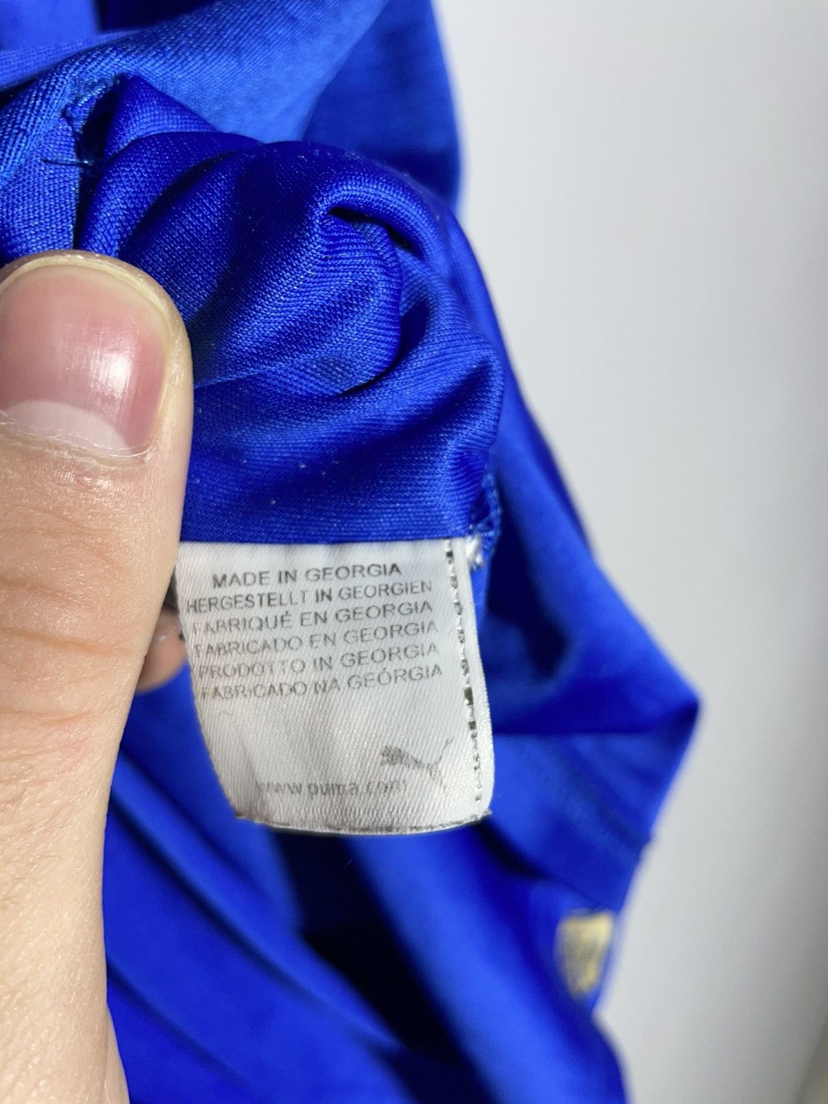Puma National Team Italy Puma 2014 Home Football Shirt Size US XXL / EU 58 / 5 - 15 Thumbnail