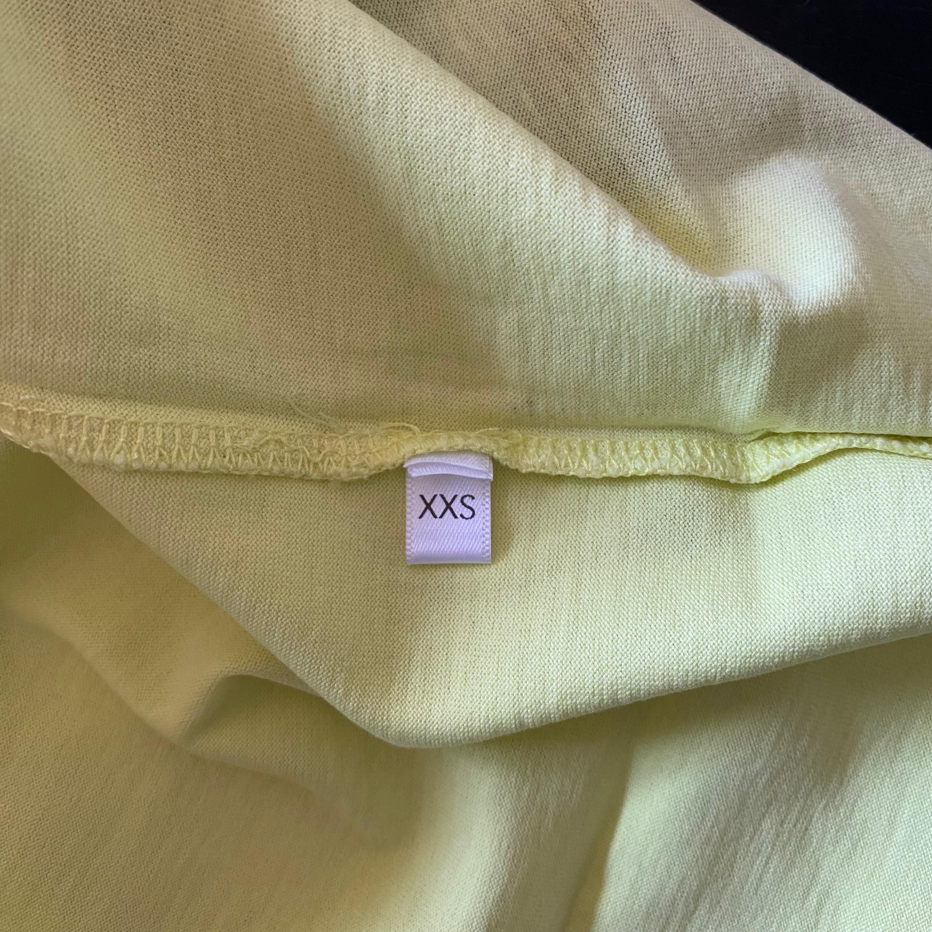Givenchy x Chito Yellow Graffiti Dog Oversized T-Shirt Size US XXS / EU 40 - 6 Thumbnail