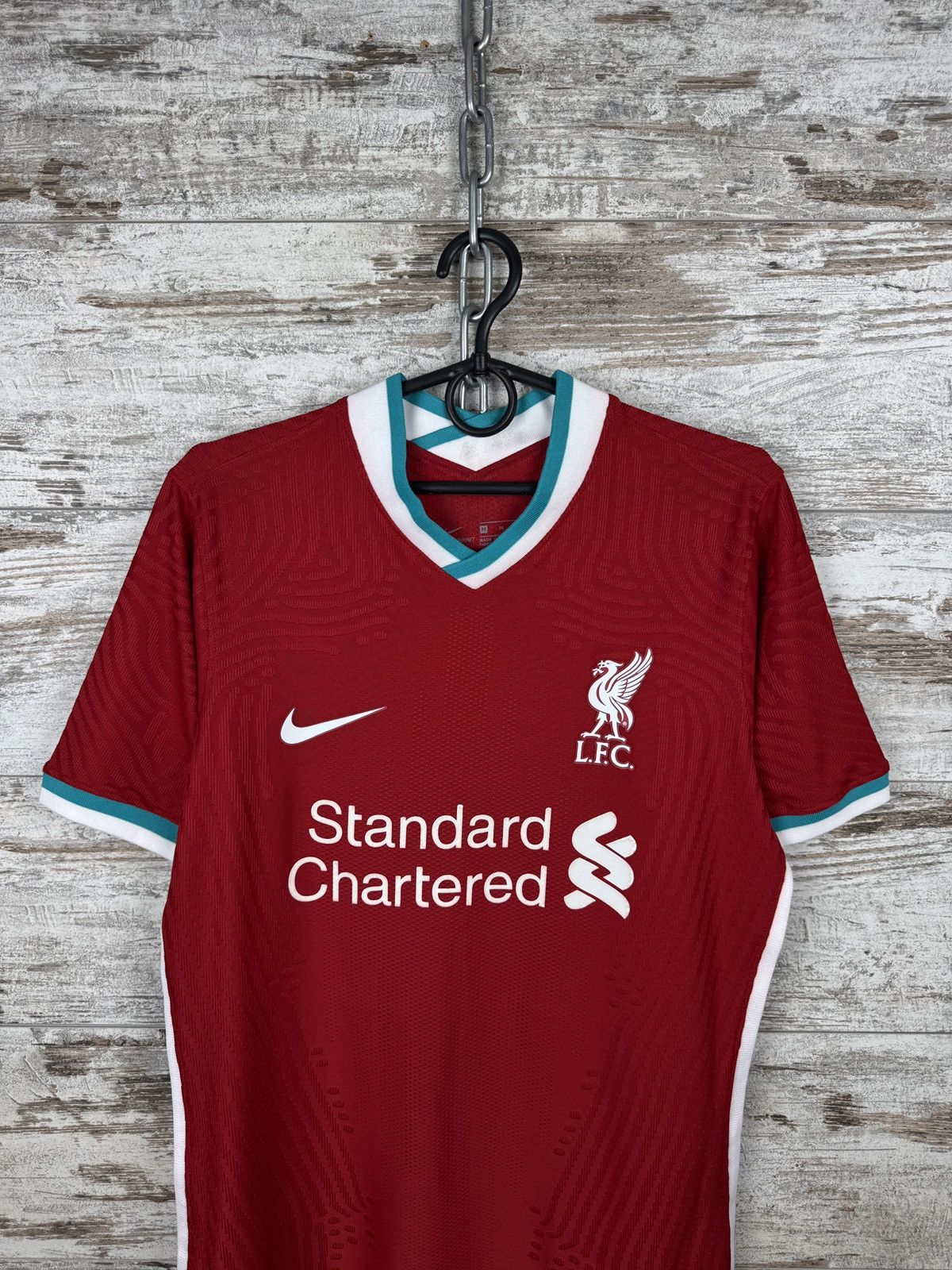 Nike Mens Vintage Nike FC Liverpool soccer jersey T-shirt tee Size US M / EU 48-50 / 2 - 3 Thumbnail