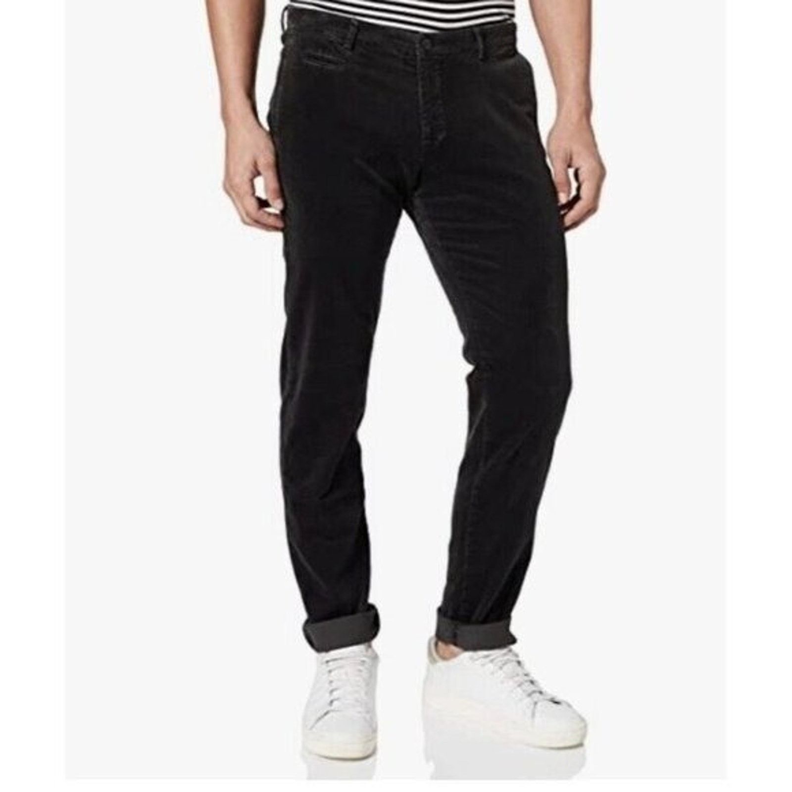 Bugatti Bugatti men's wide waist blue pants navy Size 33 A000197 Size US 33 - 1 Thumbnail
