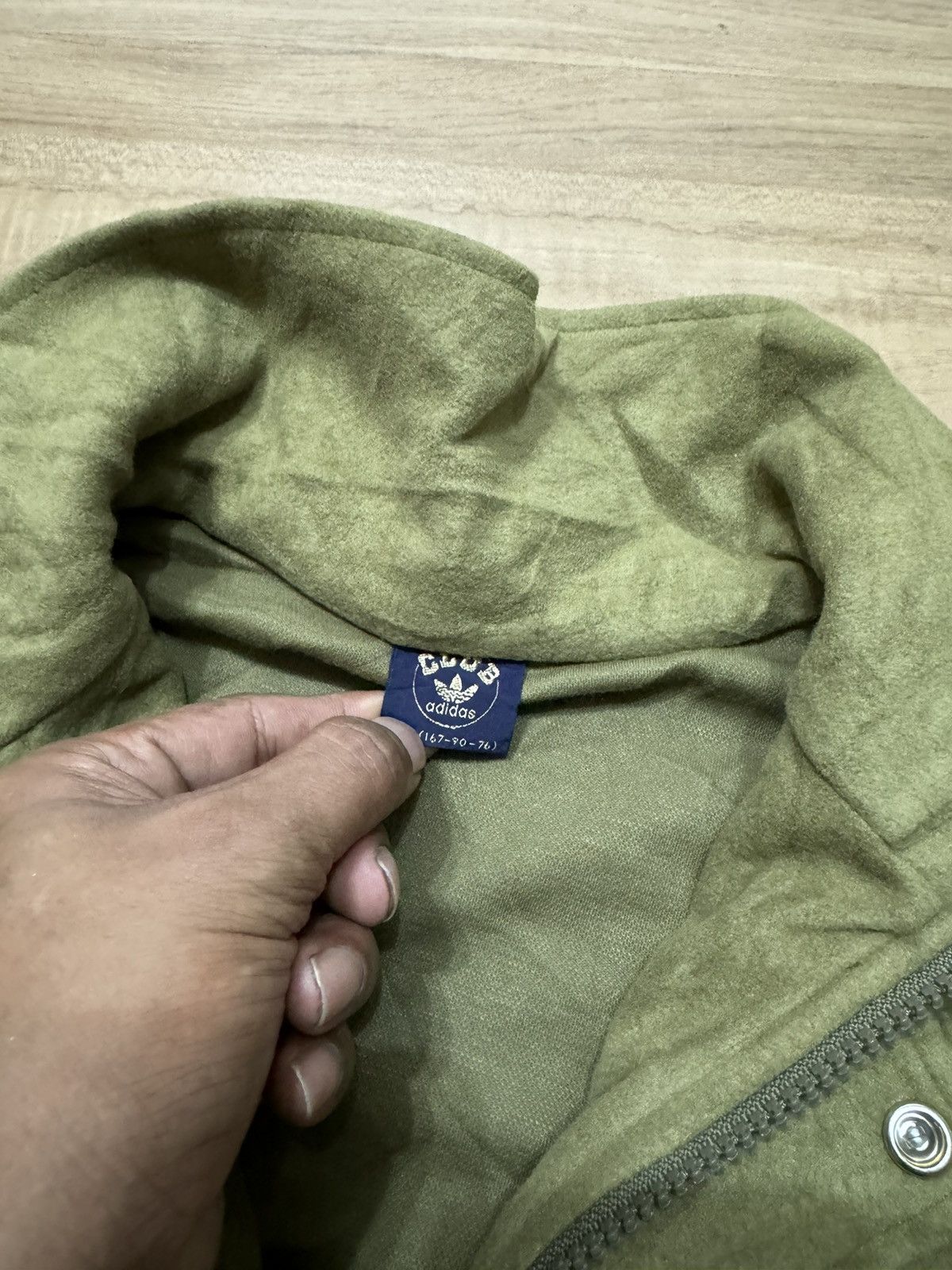 Vintage VINTAGE ADIDAS CLUB VELVET JACKET Size US M / EU 48-50 / 2 - 3 Thumbnail