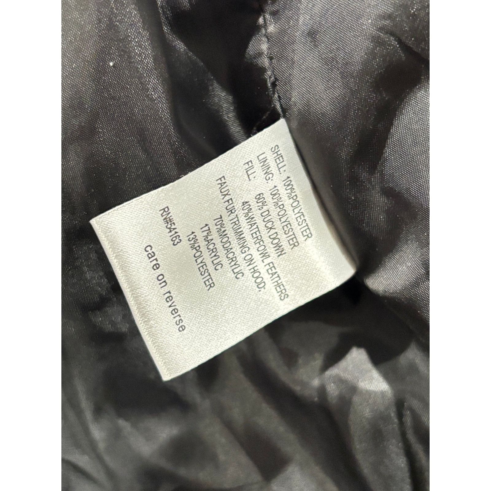 Calvin Klein CALVIN KLEIN Black Hooded Faux Fur Puffer Winter Coat Jacket Size S / US 4 / IT 40 - 10 Thumbnail