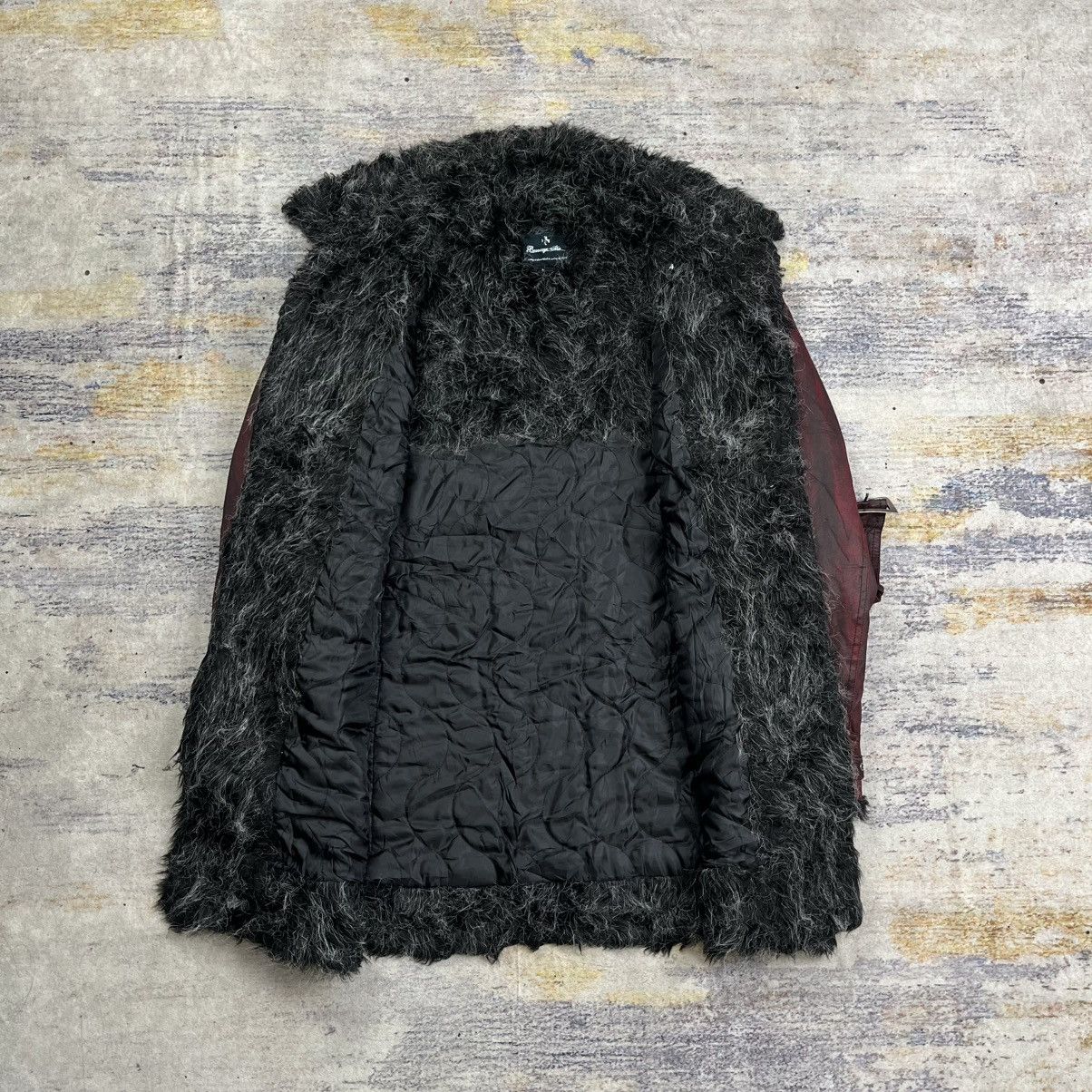 If Six Was Nine Berning sho red blood trim fur coat jacket vkei style Size US L / EU 52-54 / 3 - 10 Thumbnail