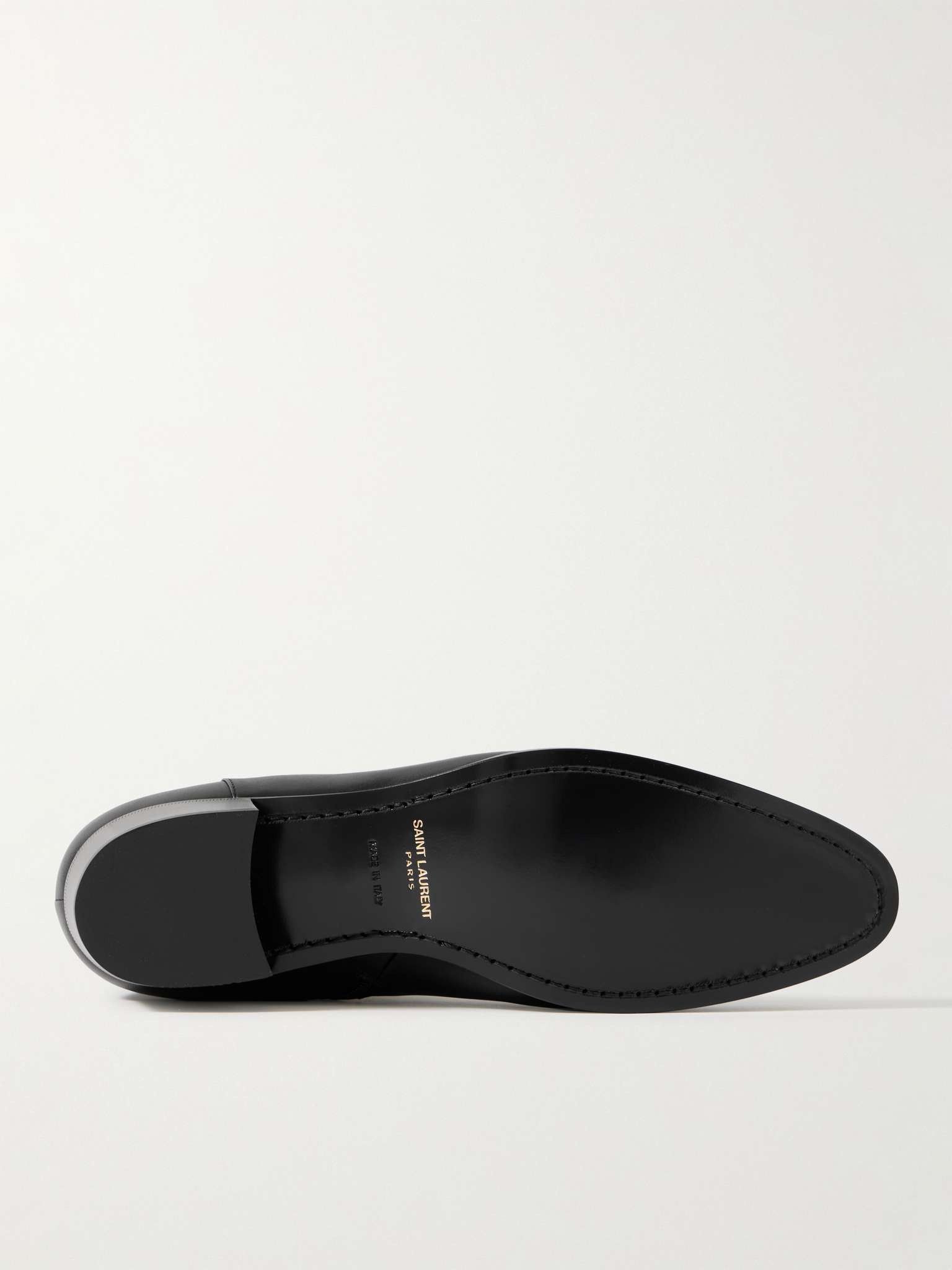 Saint Laurent Paris o1s1wg110325 755986 Vlad Buckled Leather Boots in Black Size US 10.5 / EU 43-44 - 3 Thumbnail