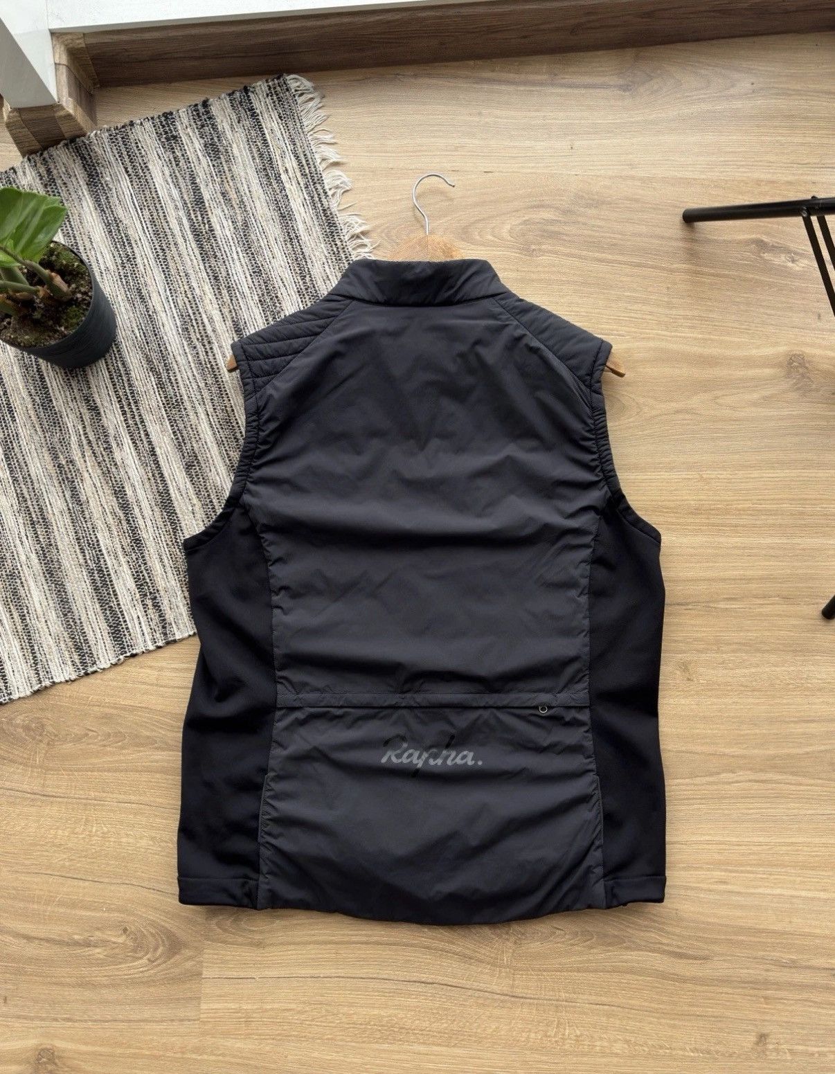 Rapha Rapha Woman Performance Cycling Full Zip Gray Black Jacket Size XL / US 12-14 / IT 48-50 - 3 Thumbnail