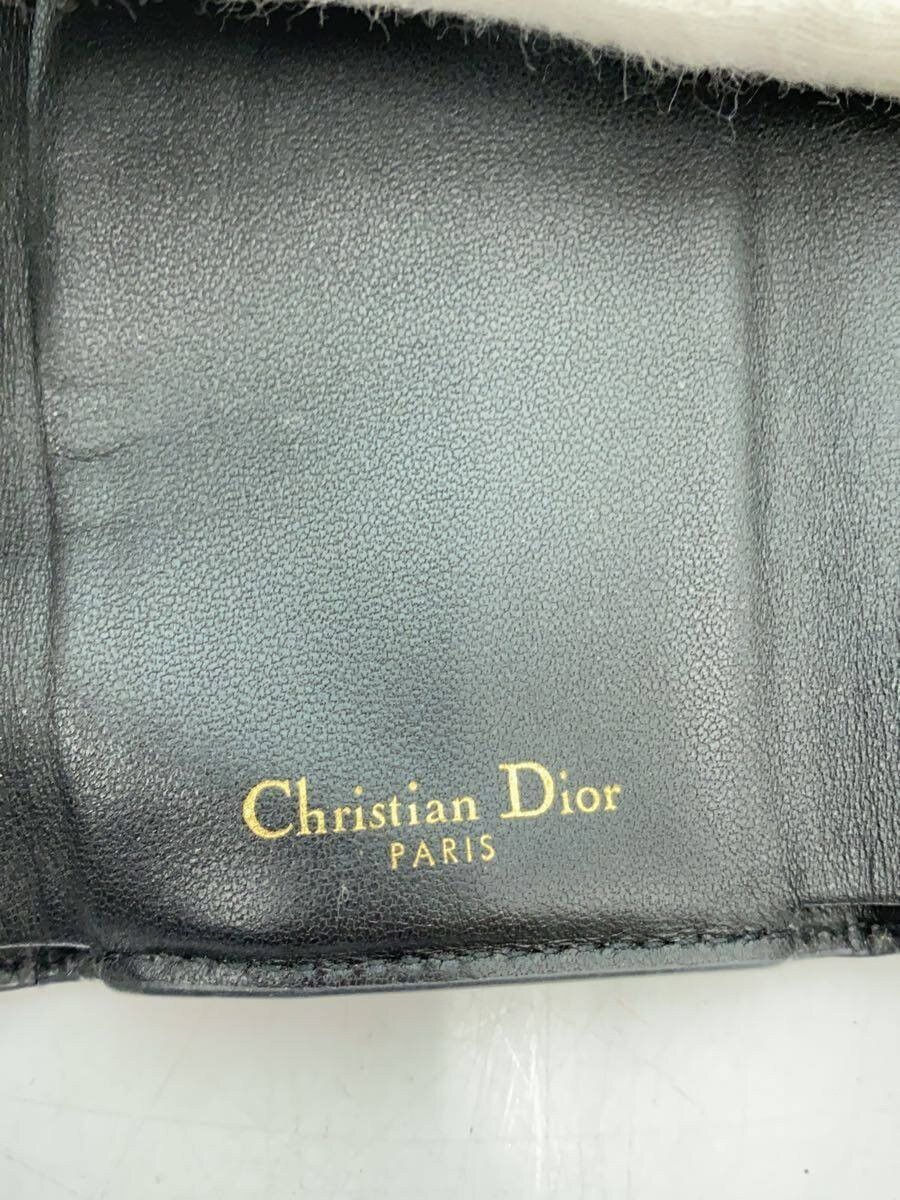 Dior Dior Leather Wallet Black Size ONE SIZE - 3 Thumbnail