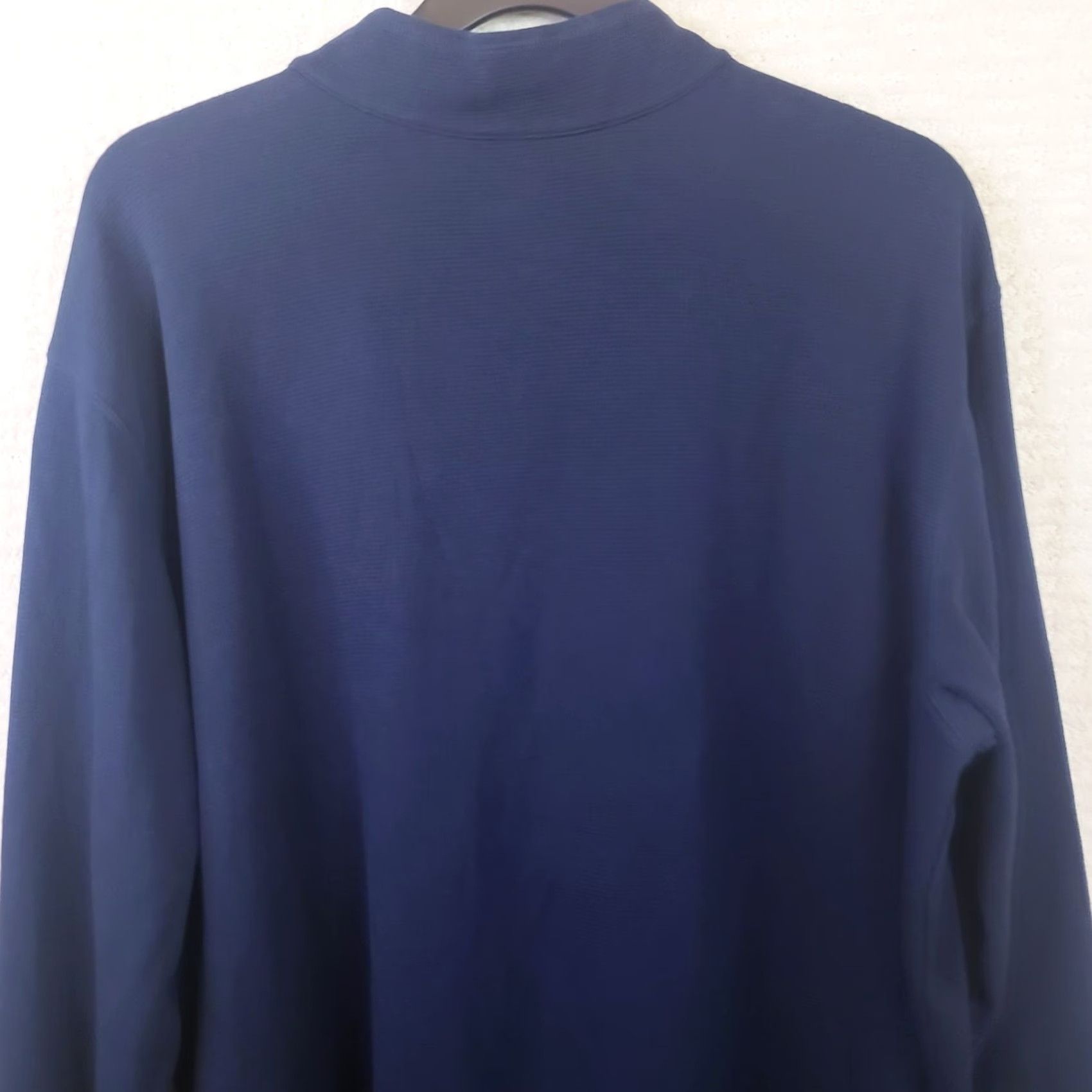 Carhartt Carhartt Sweatshirt 1/4 Zip Pullover Mens 2XLT Navy Logo Solid Relaxed Big & Tall Size US XXL / EU 58 / 5 - 7 Thumbnail