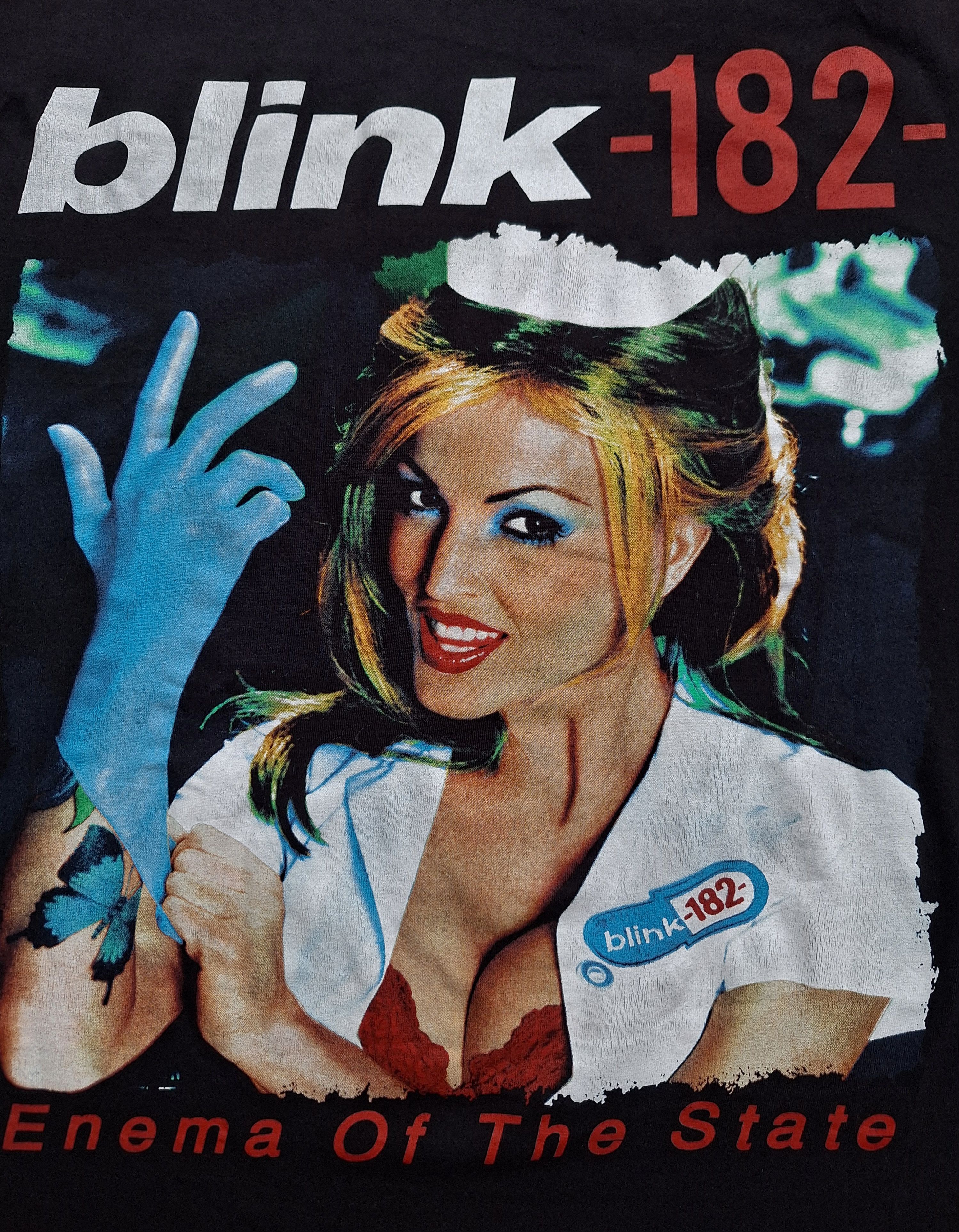 Vintage 🔥RARE🔥 Vintage Blink 182 Enema of the state album y2k tee Size US L / EU 52-54 / 3 - 3 Thumbnail