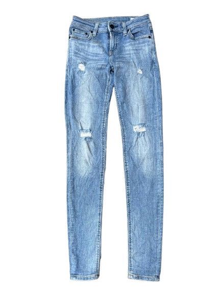 Edwin EDWIN JEANS LADY SLIM FITS DISTRESSED STYLE RARE Size 28" / US 6 / IT 42 - 1 Thumbnail