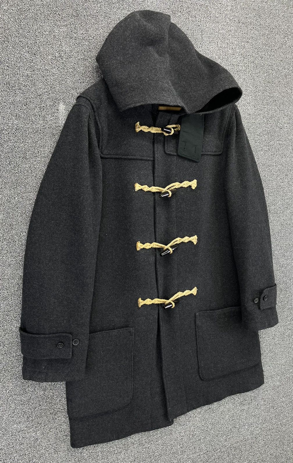Polo Ralph Lauren × Vintage Polo Ralph Lauren Hooded Duffle Wool Long Jacket Size US M / EU 48-50 / 2 - 2 Thumbnail