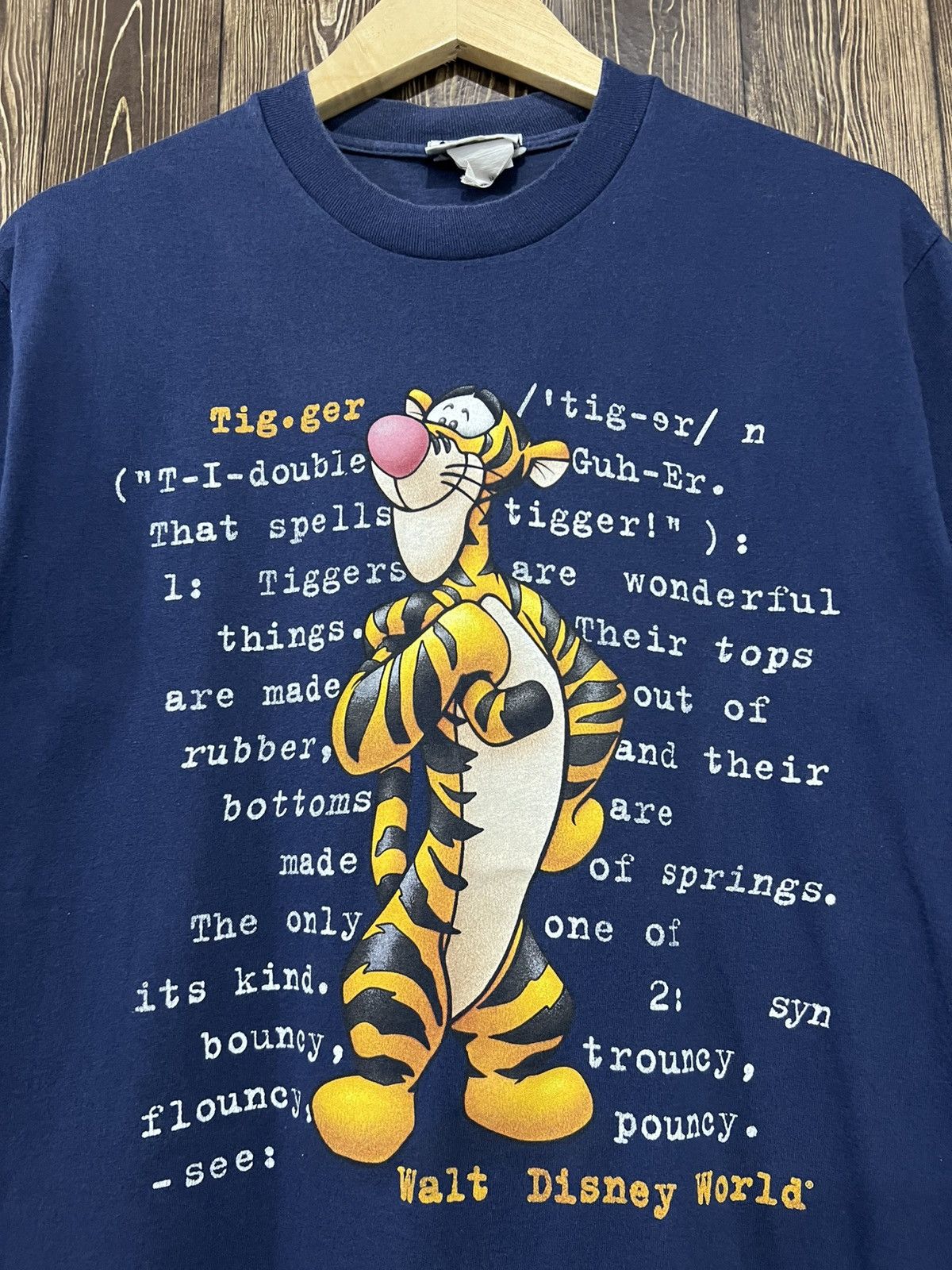 Disney Vintage Disney Tigger Tshirt Size US M / EU 48-50 / 2 - 2 Thumbnail