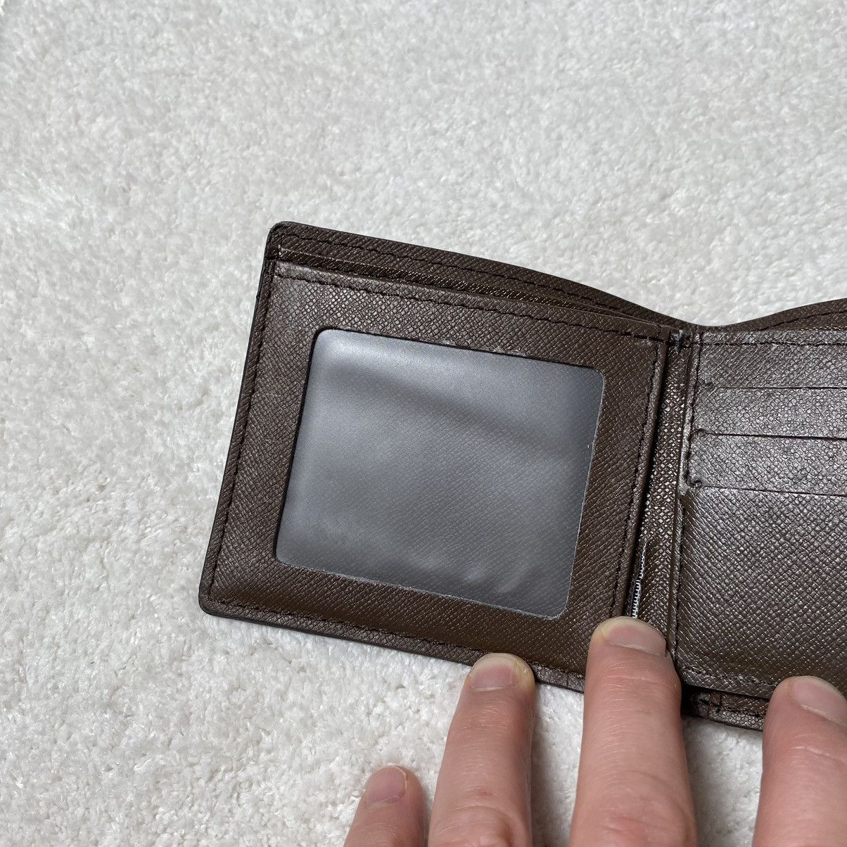 Louis Vuitton Leather Wallet Louis Buitton canvas Size ONE SIZE - 7 Thumbnail