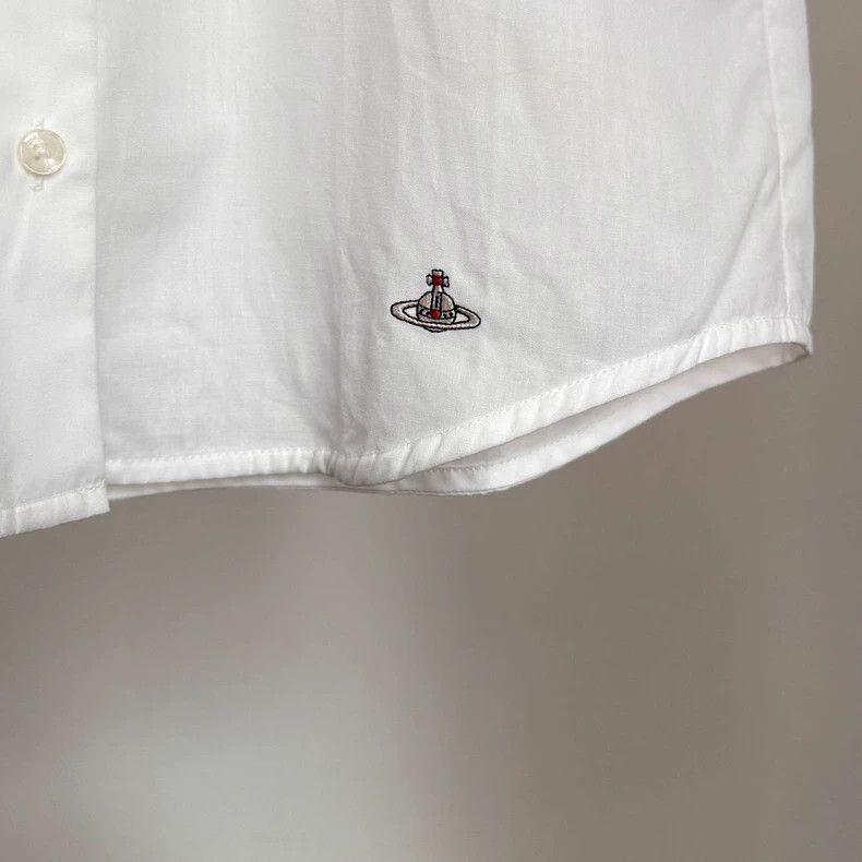 Other Vivienne Westwood Love hollow collar short sleeve shirt T- Size S / US 4 / IT 40 - 4 Thumbnail